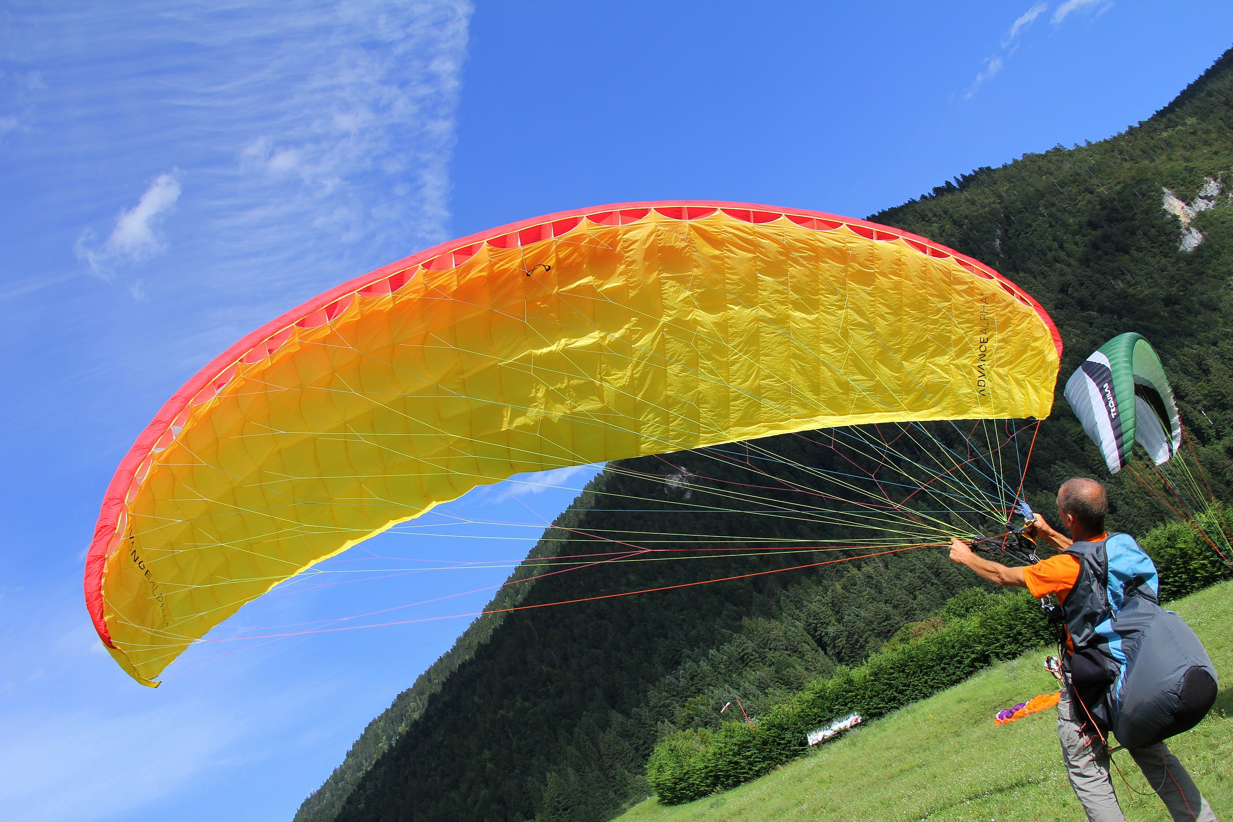 Prove col parapendio