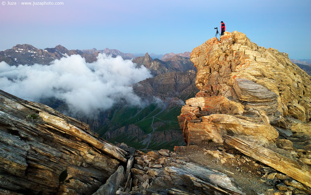 Fotografo sul Pain De Sucre