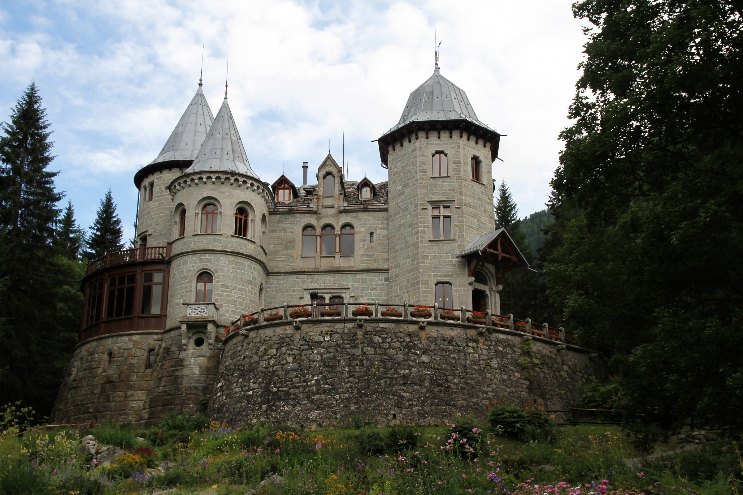 Castle of Savoy gressoney