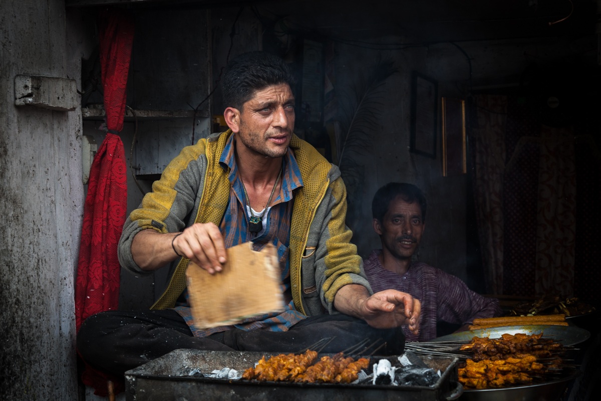 seller skewers (leh -ladakh)