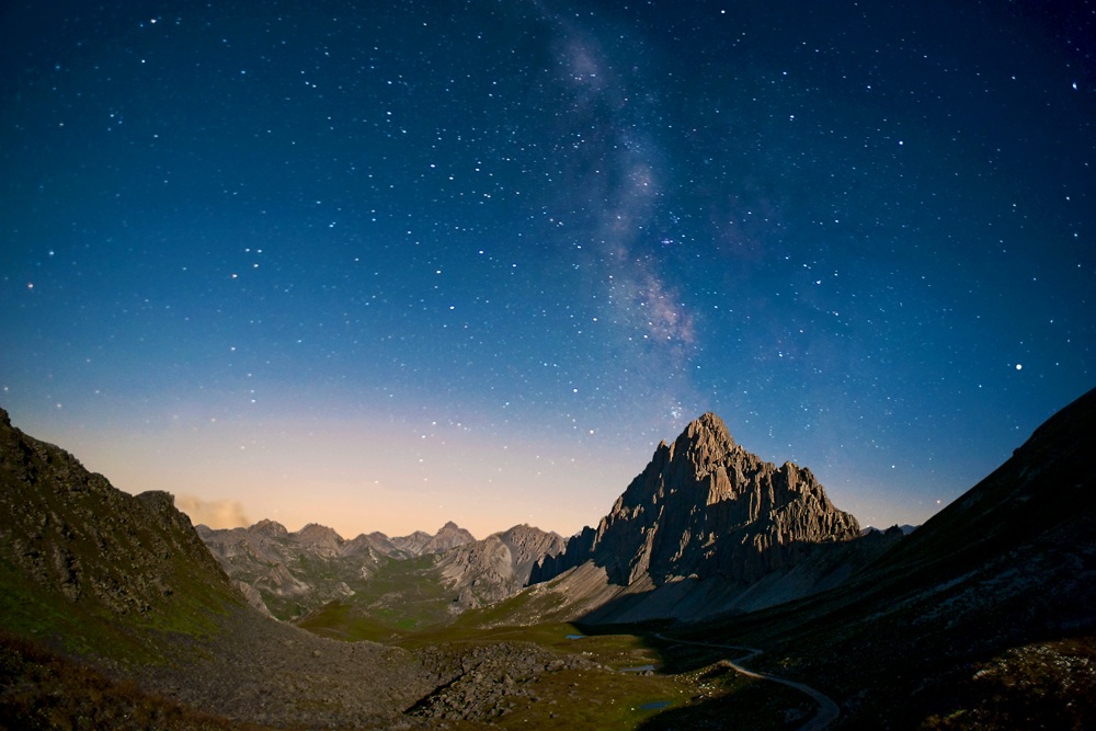 Milky Way on Rocca la Meja
