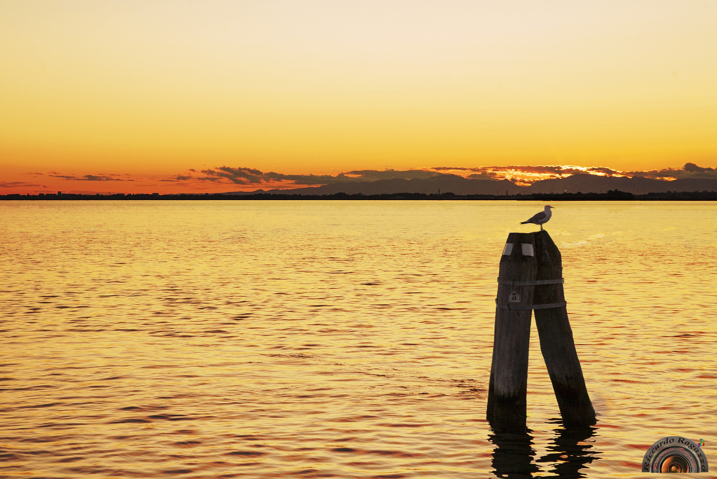 Jonathan is enjoying the sunset