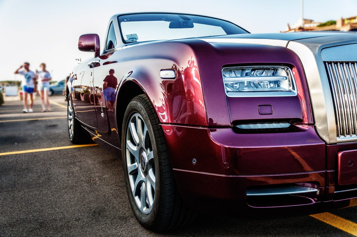 Rolls-Royce a Porto Cervo