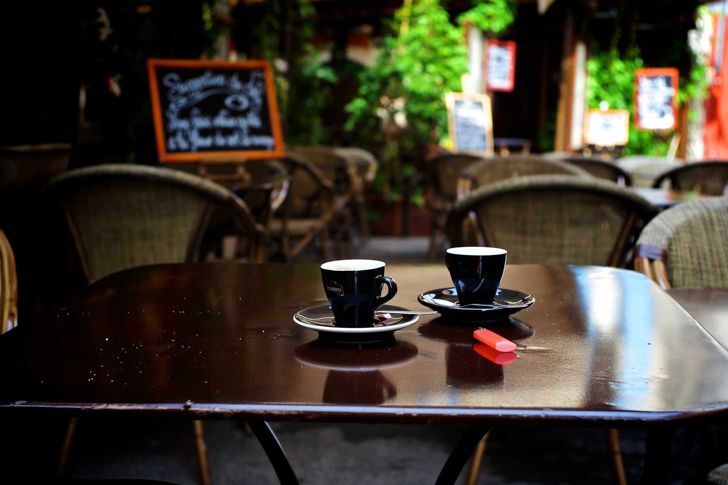 Coffee and cigarette