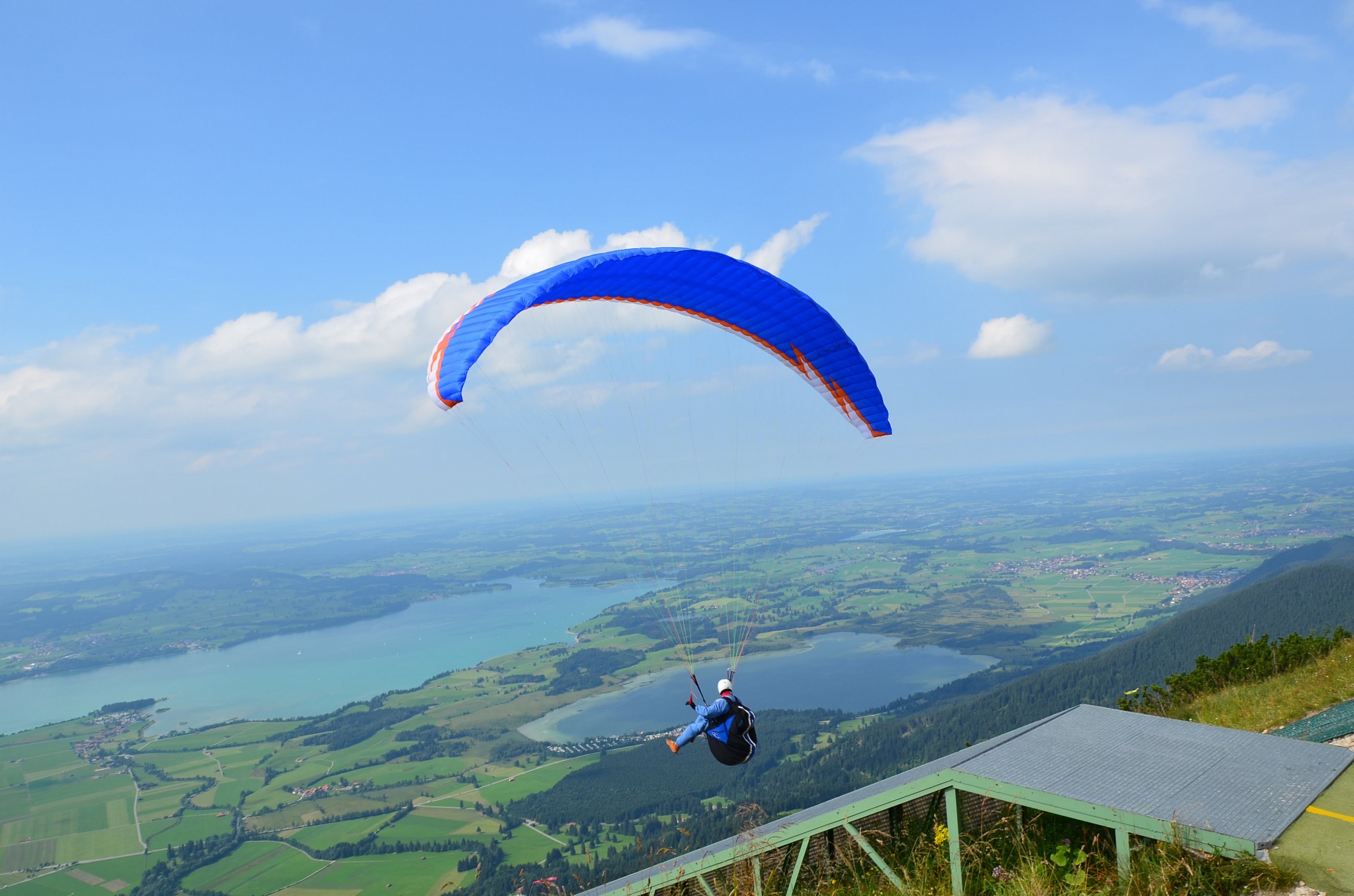 ready to fly (Tegelberg mountain in Bavaria, Germany)05