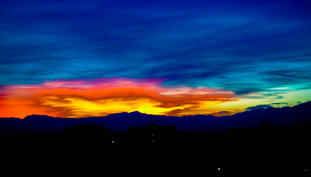 Sunset multicolor