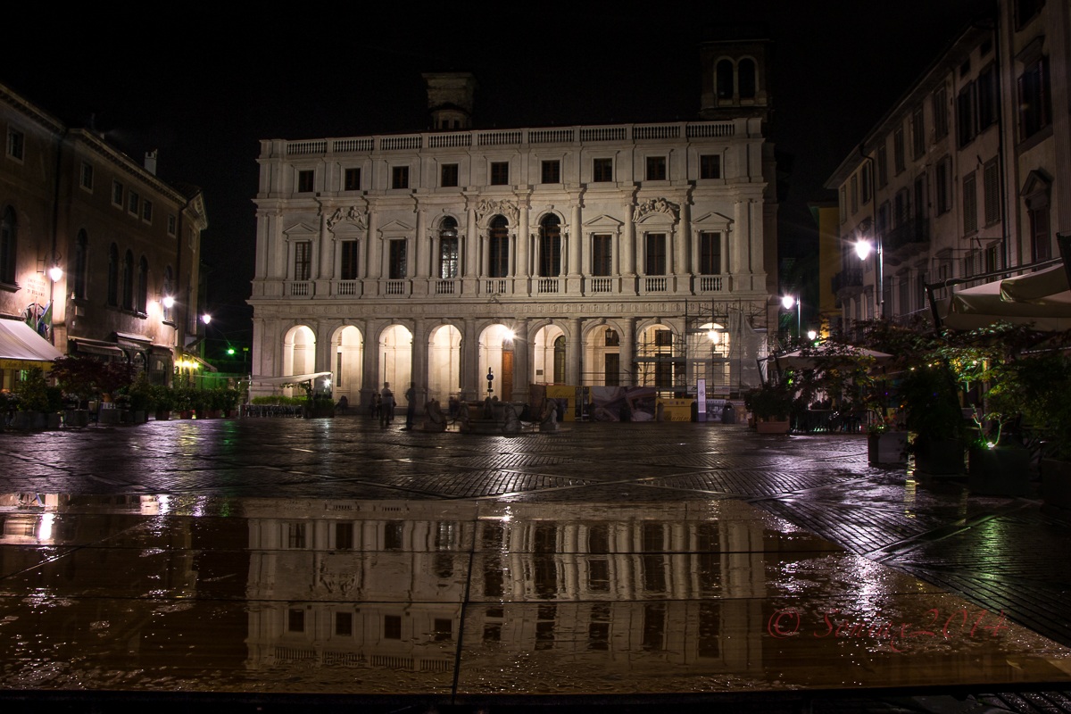 Reflection in Upper Town