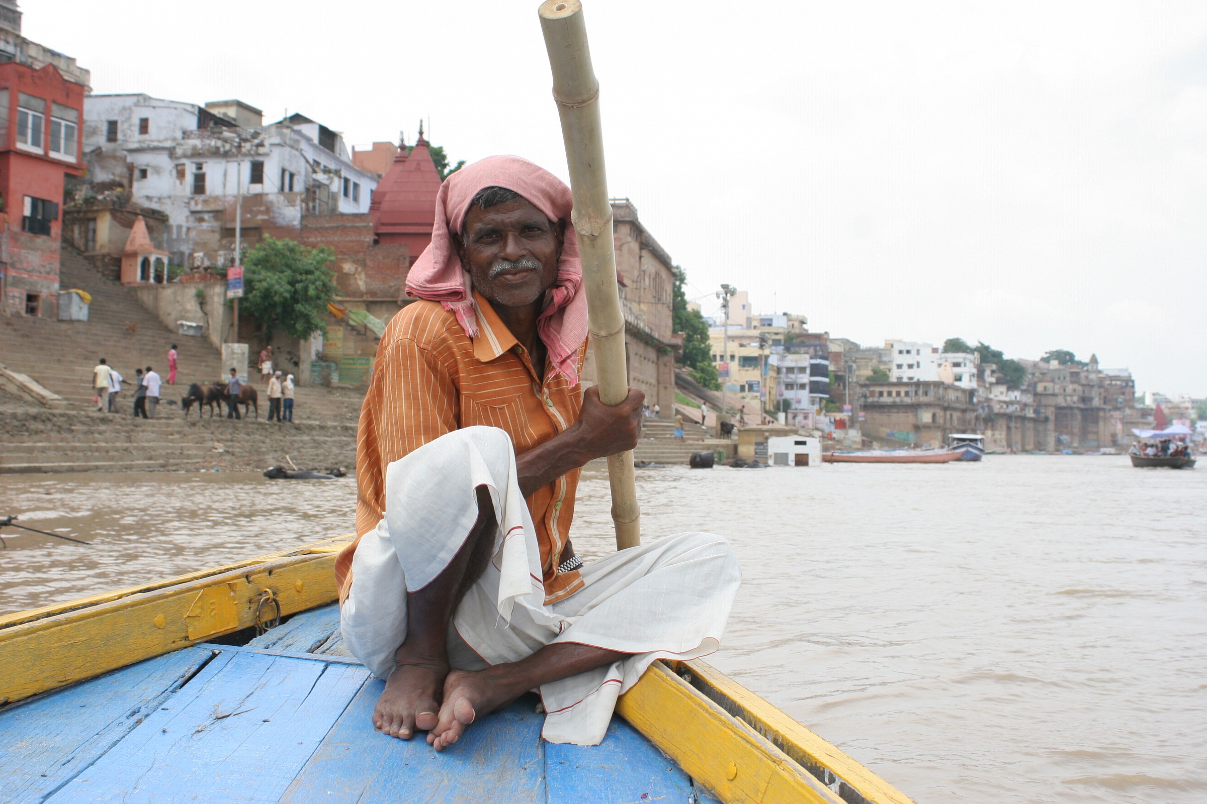 Sulle sponde del Gange
