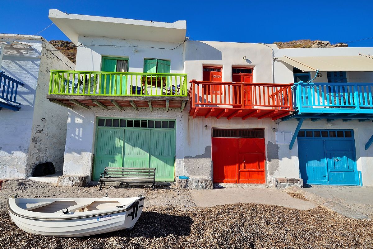 The houses of the fishermen