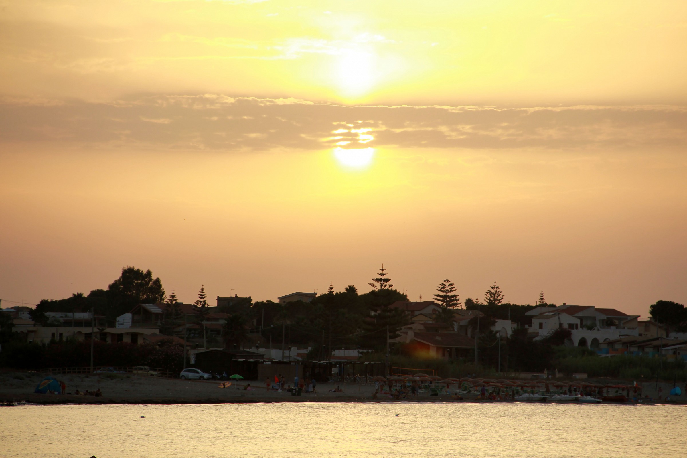 sunset marzamemi