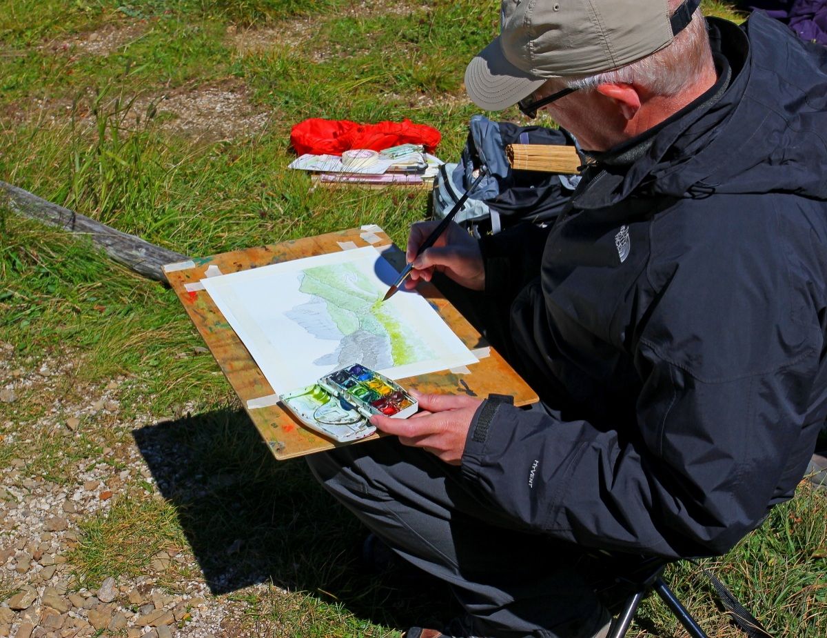 Capturing a landscape otherwise ...