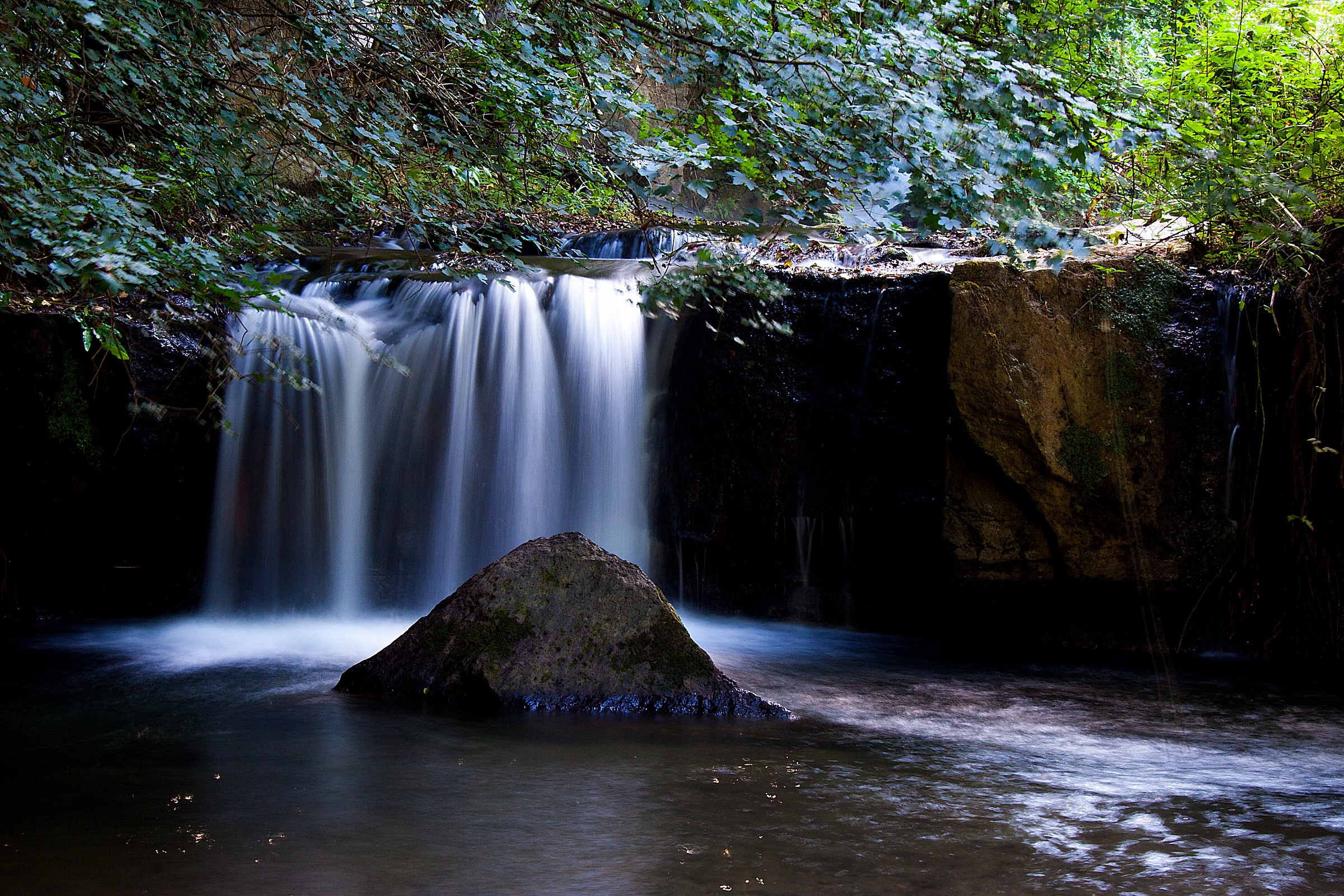 Monte Gelato waterfalls
