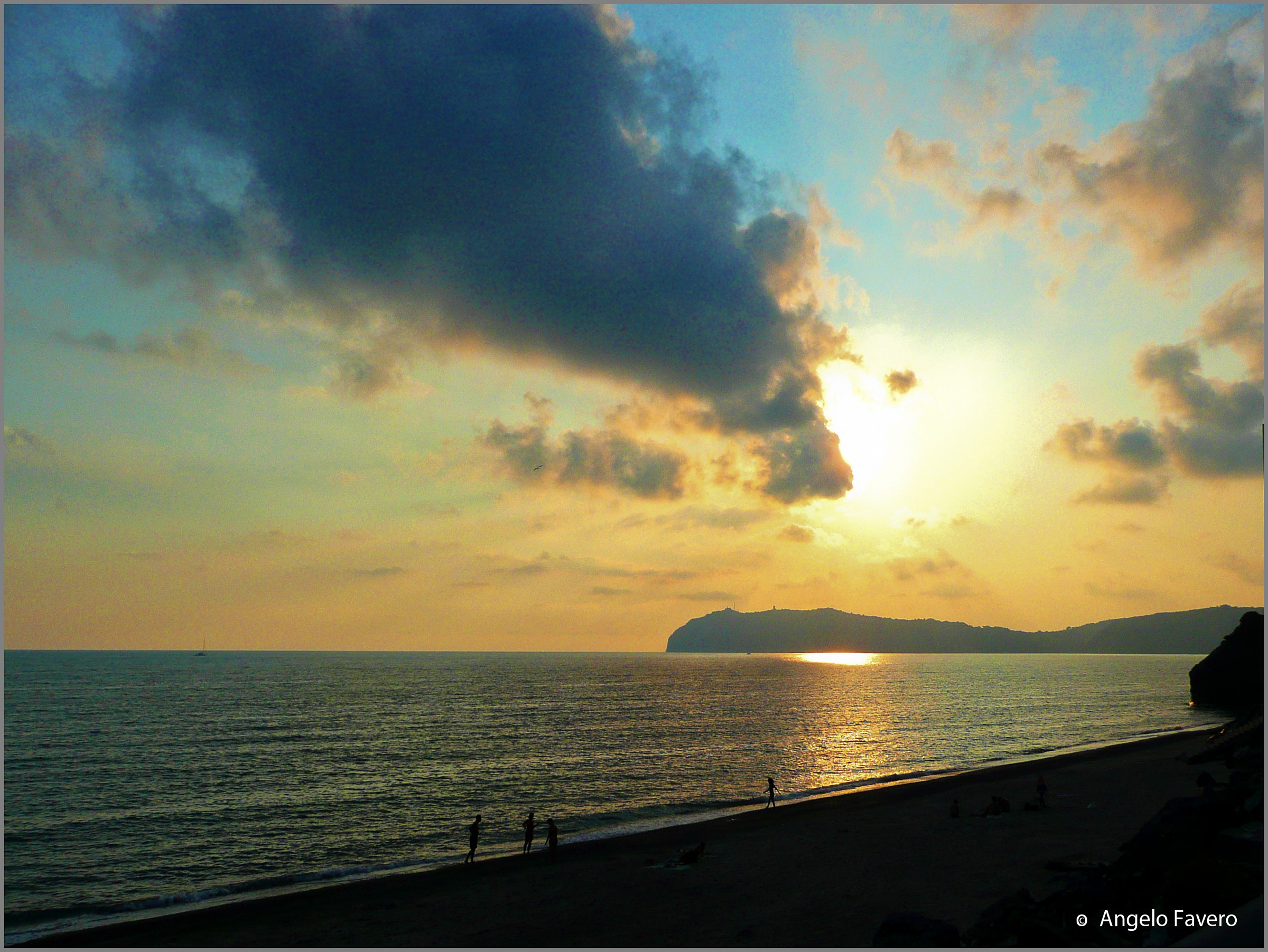 tramonto a Capo Palinuro