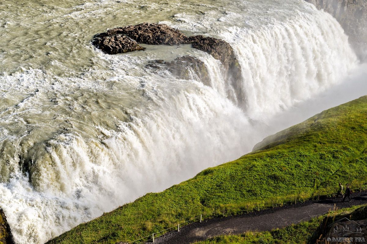 Gullfoss a leap into the void