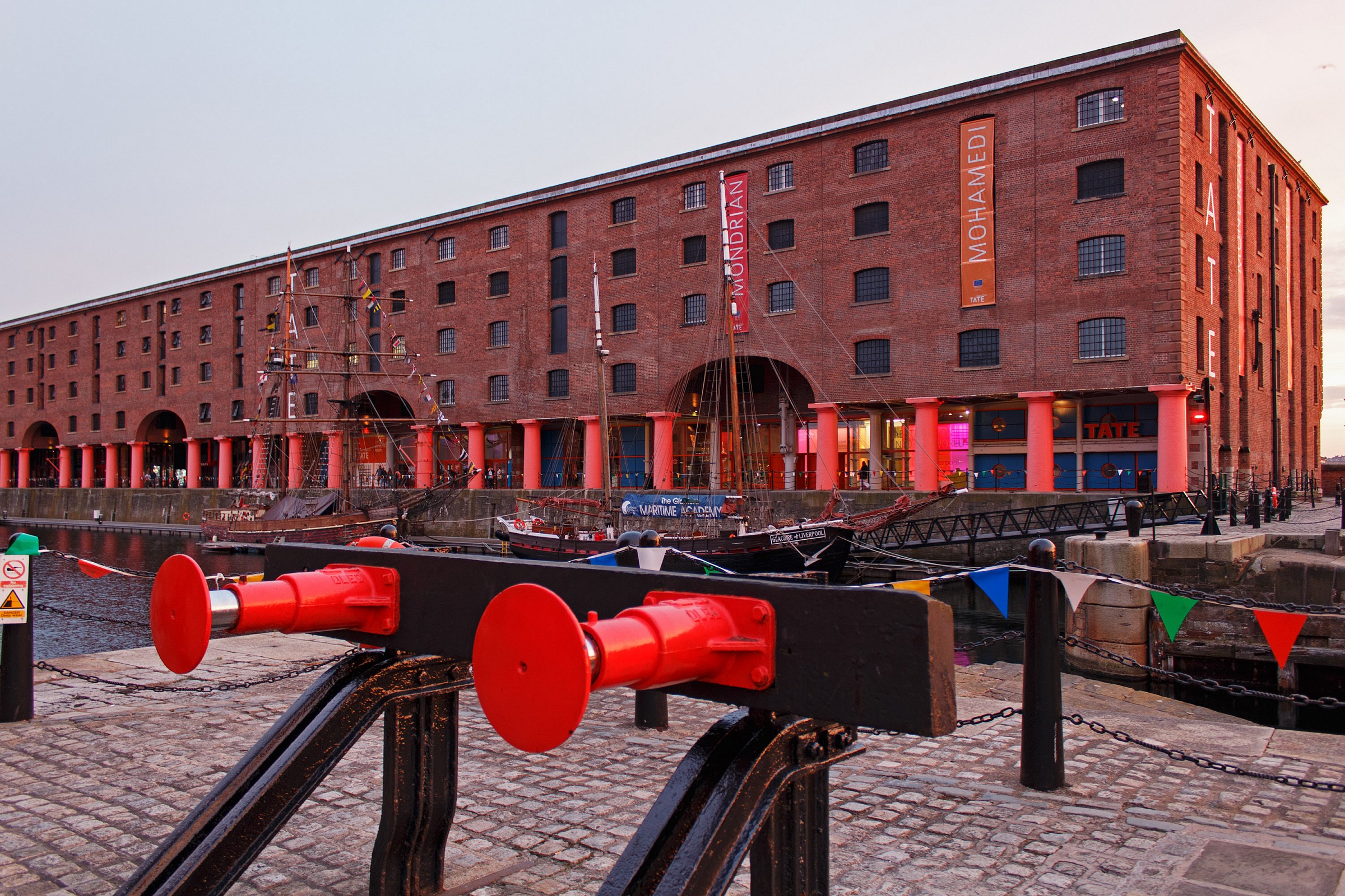 Gallery at Tate Liverpool Albert Dock