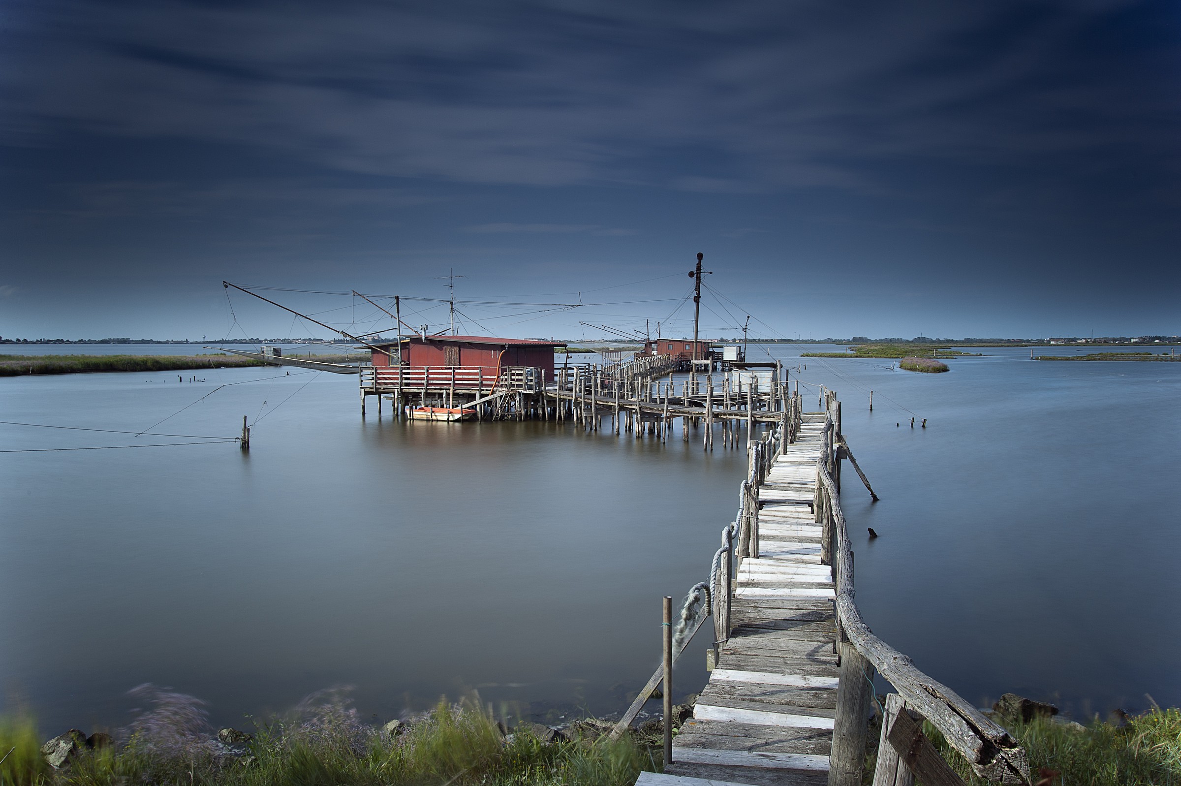 Comacchio: trabucchi di Valle Fattibello