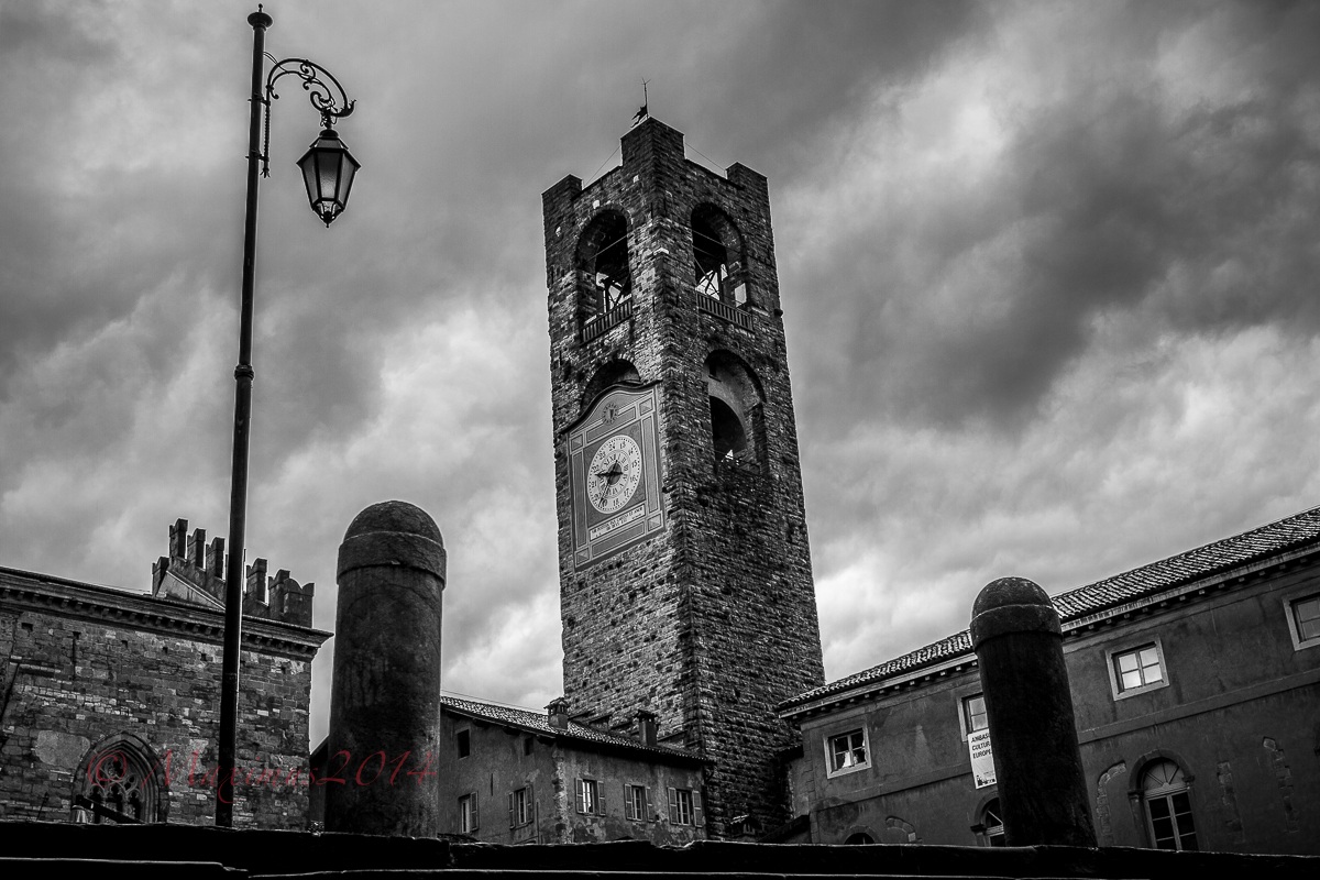 .. poi solo pioggia e grandine ... un'ora dopo ...