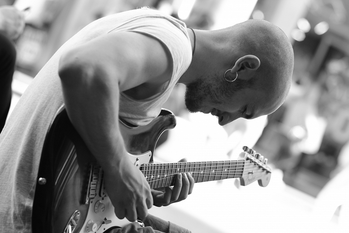 Il chitarrista ambulante