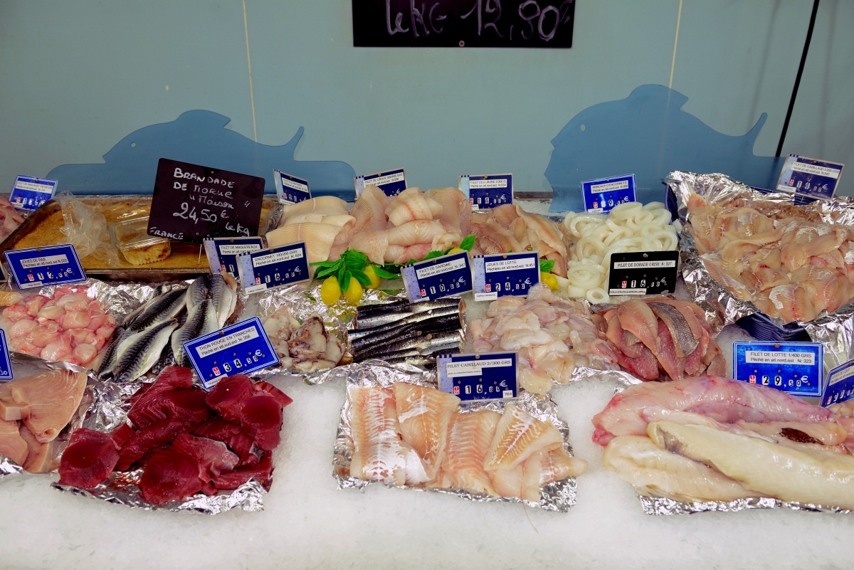Fécamp - mercato del pesce