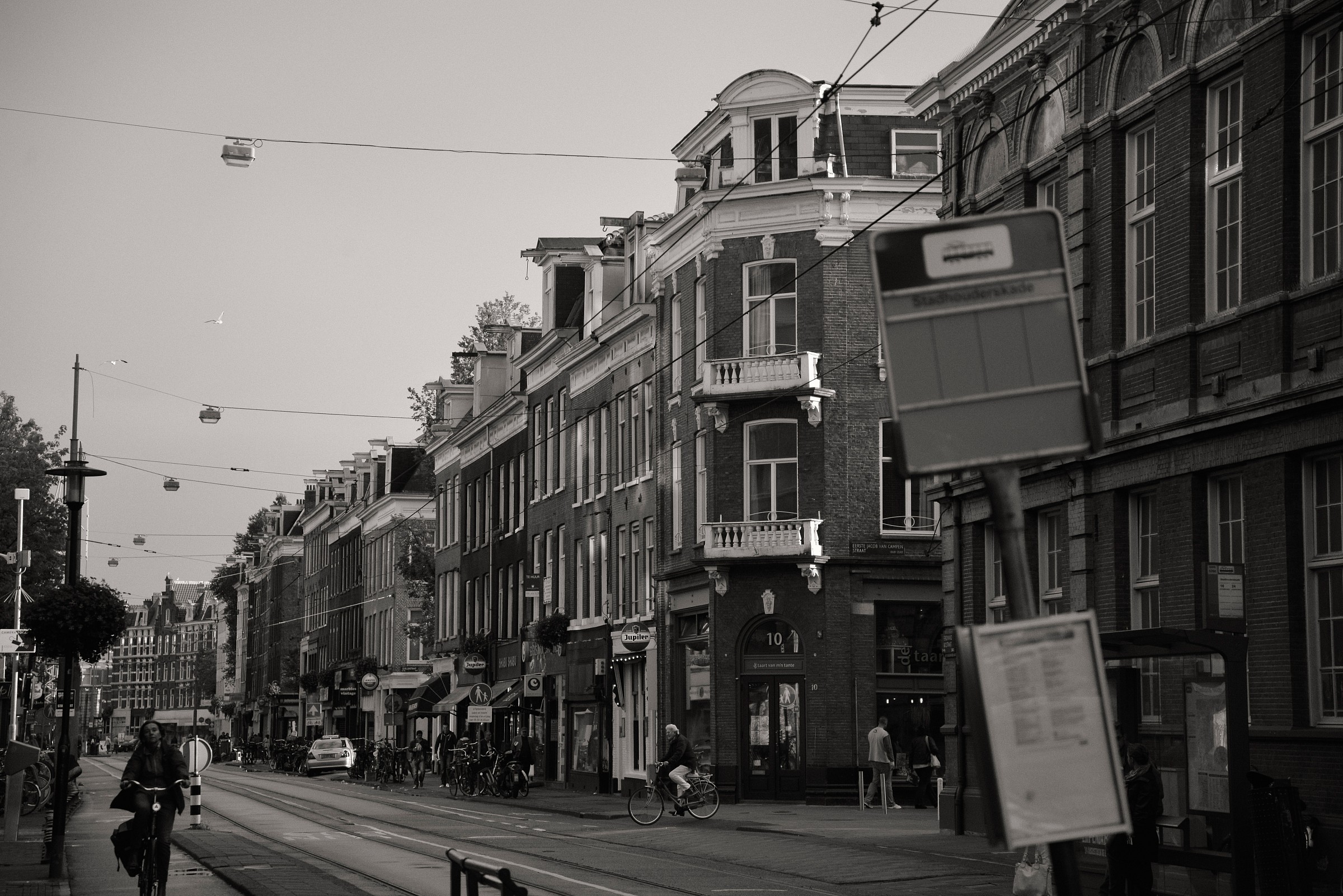 The streets of Amsterdam
