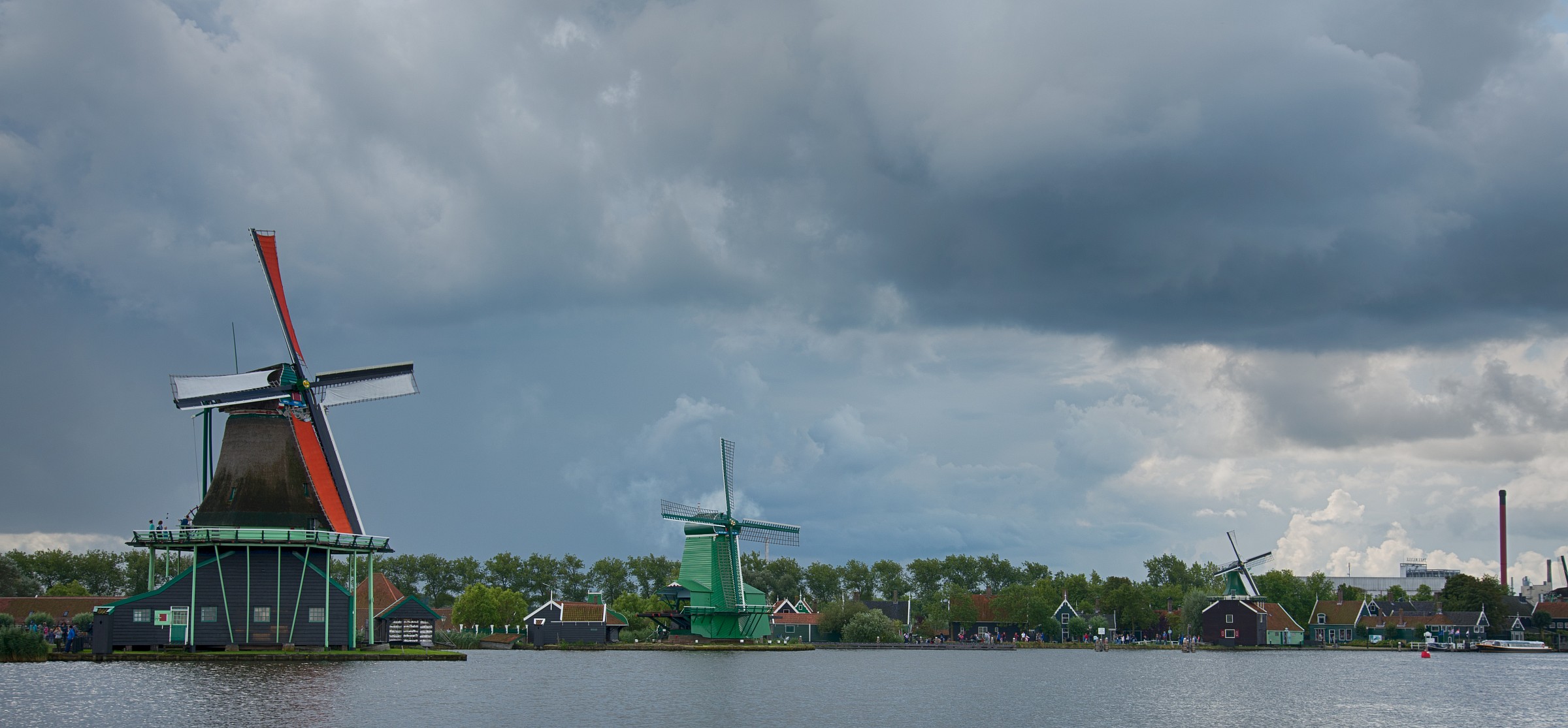The windmills of Zaanse Schans