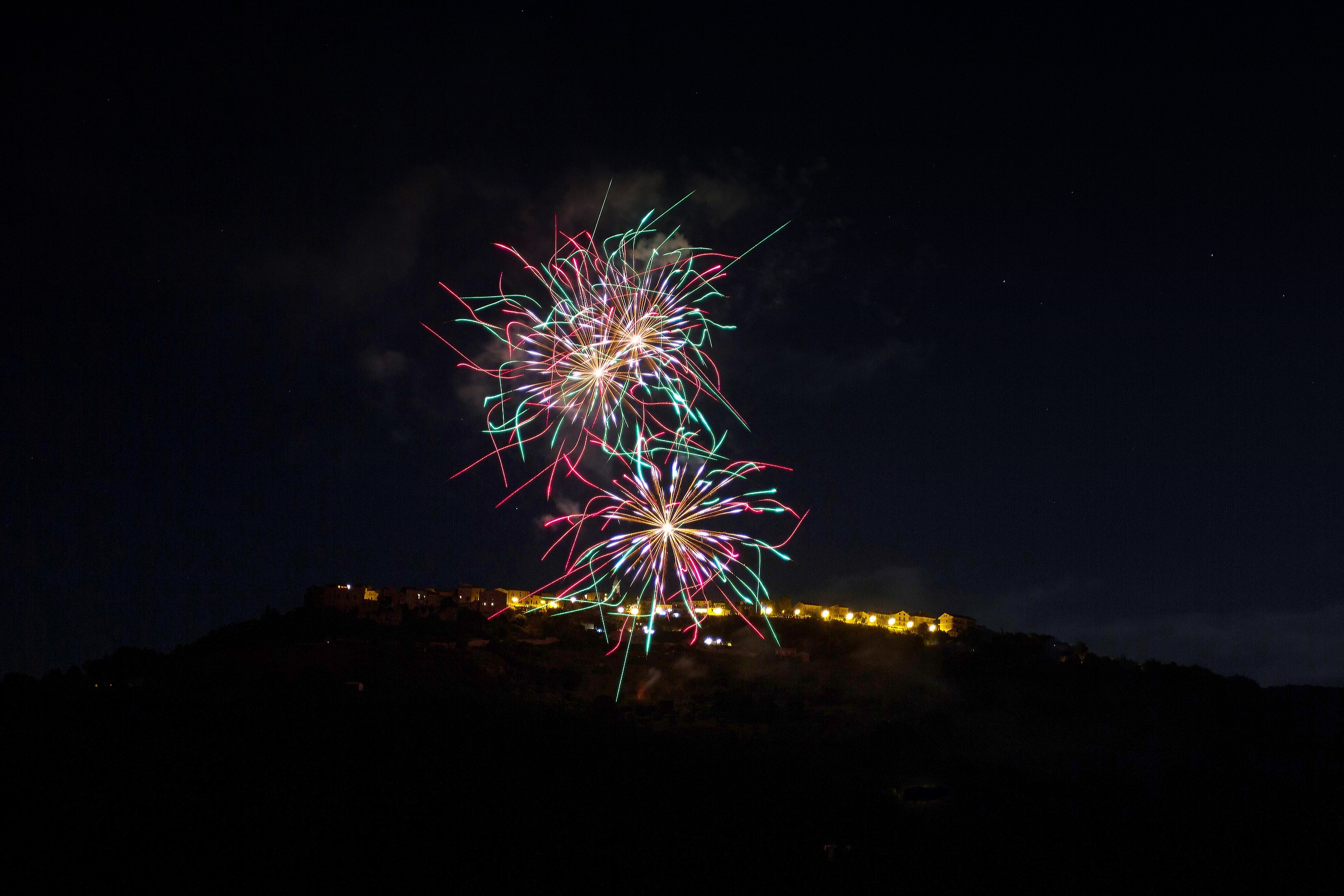 fires in Civitella del Lago