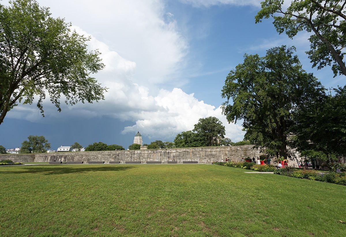 Quebec City - Le mura di fortificazione