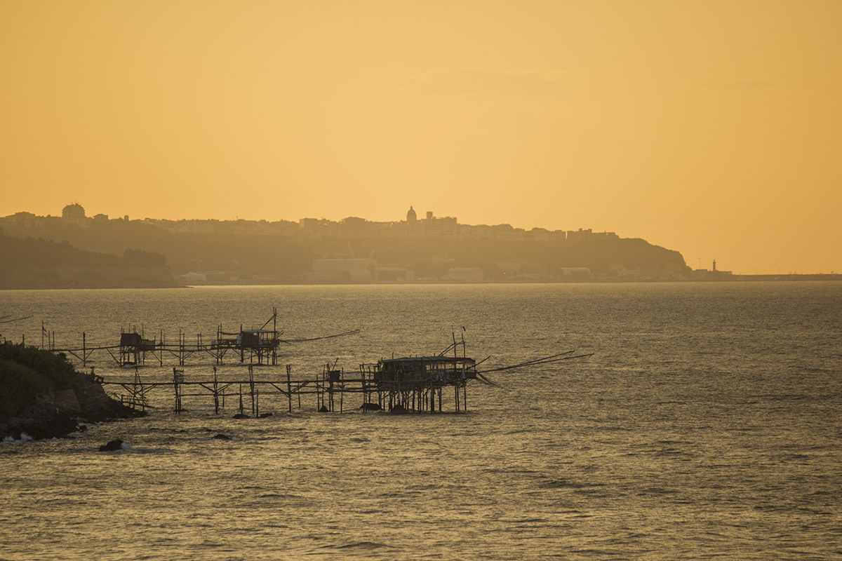 Trabocchi a San Vito Chietino (Abruzzo)
