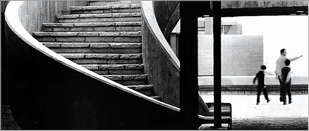 Father with children