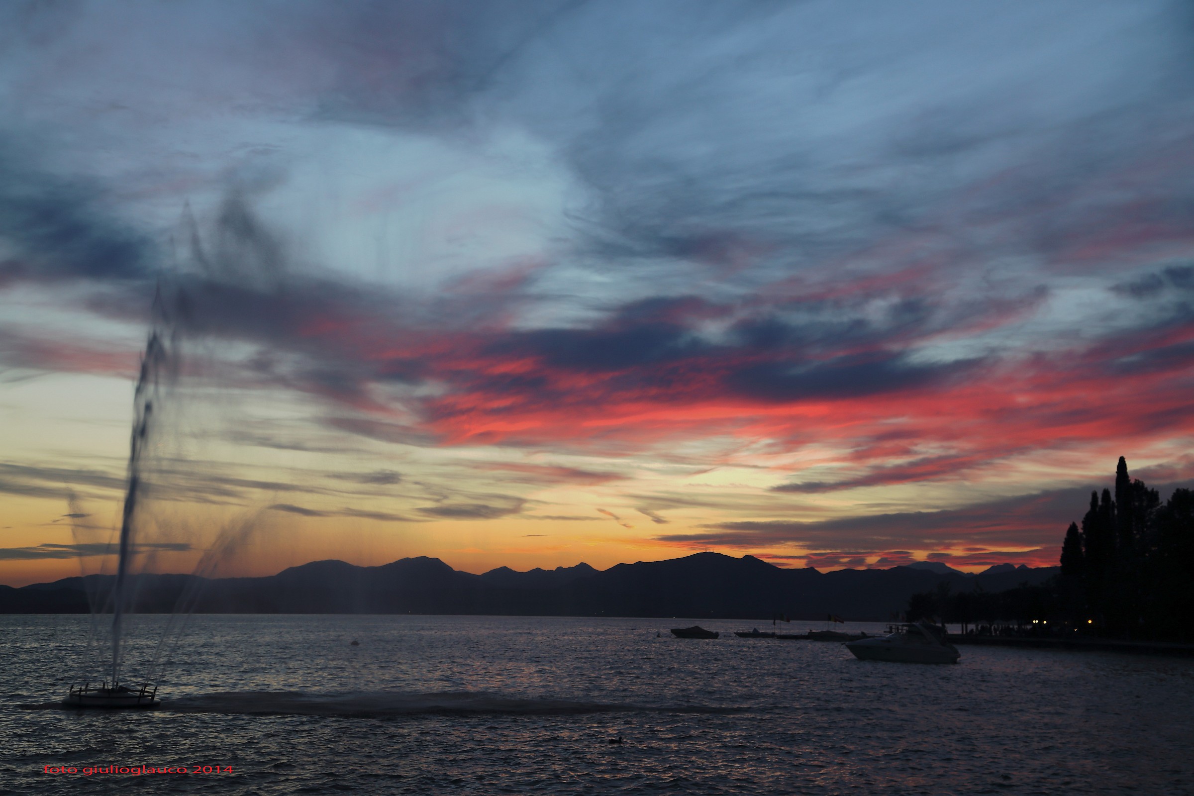 Sunset in Bardolino (VR) Lake Garda