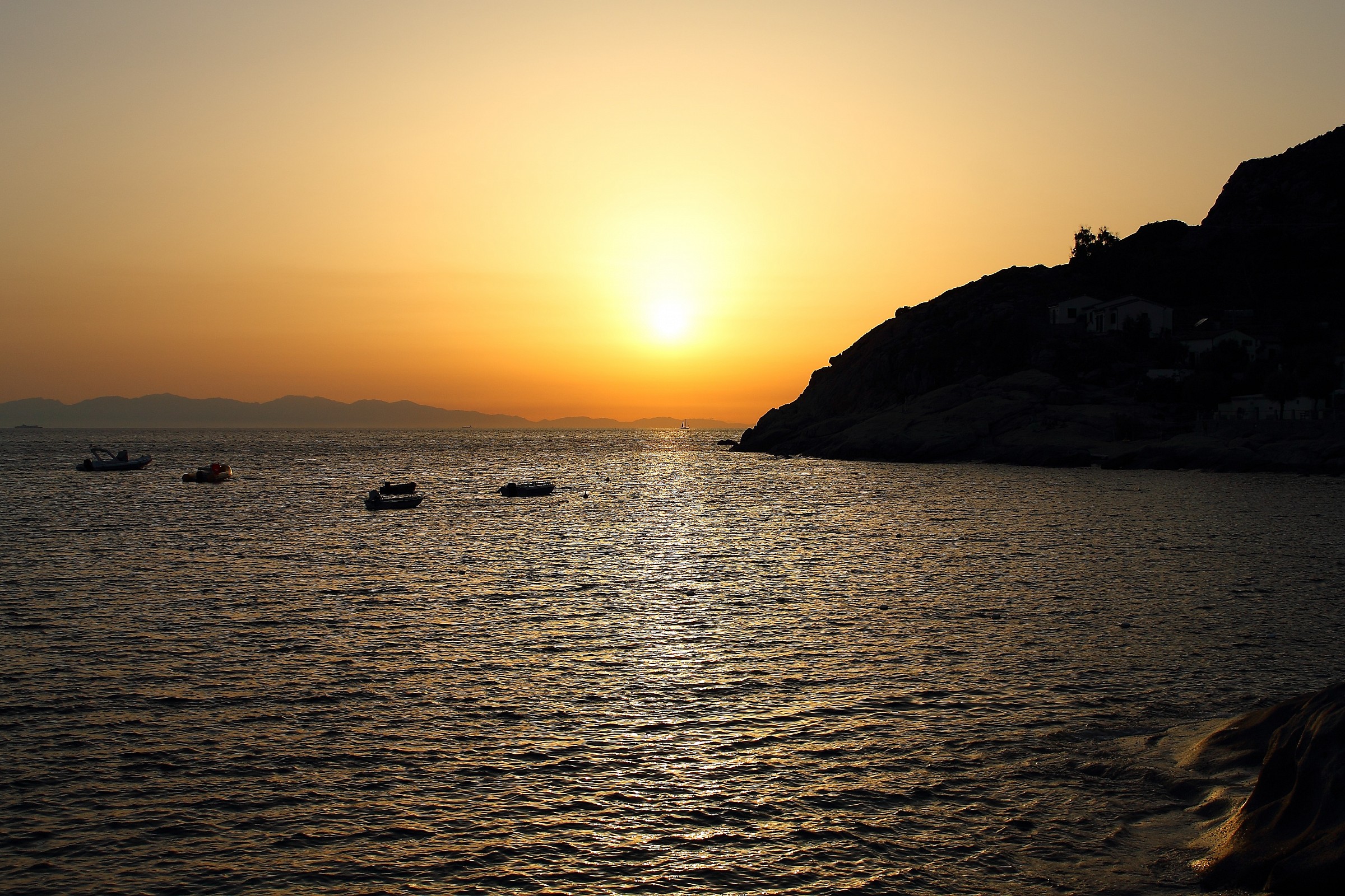 Sunset Island of Elba