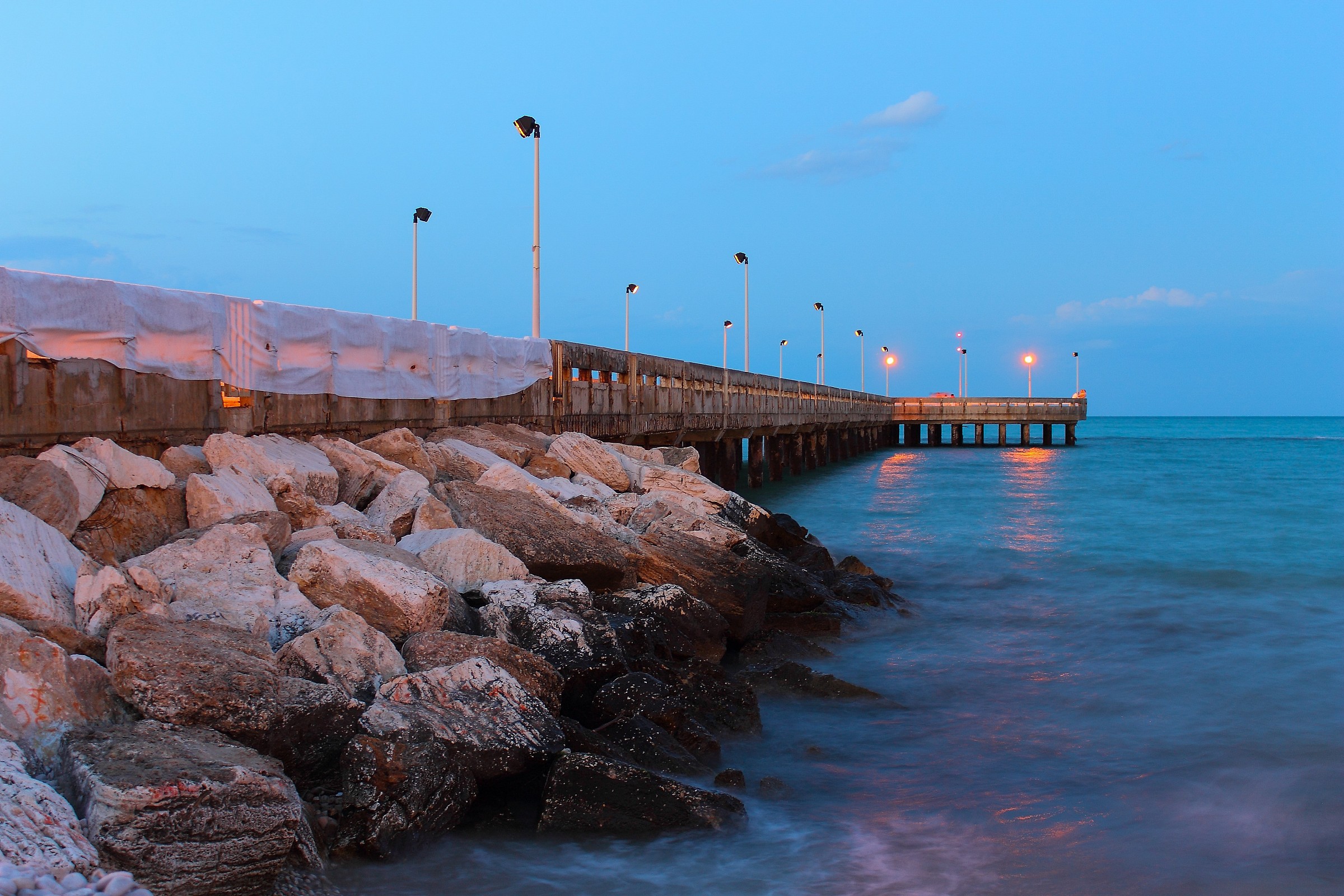 Jetty Roseto degli Abruzzi