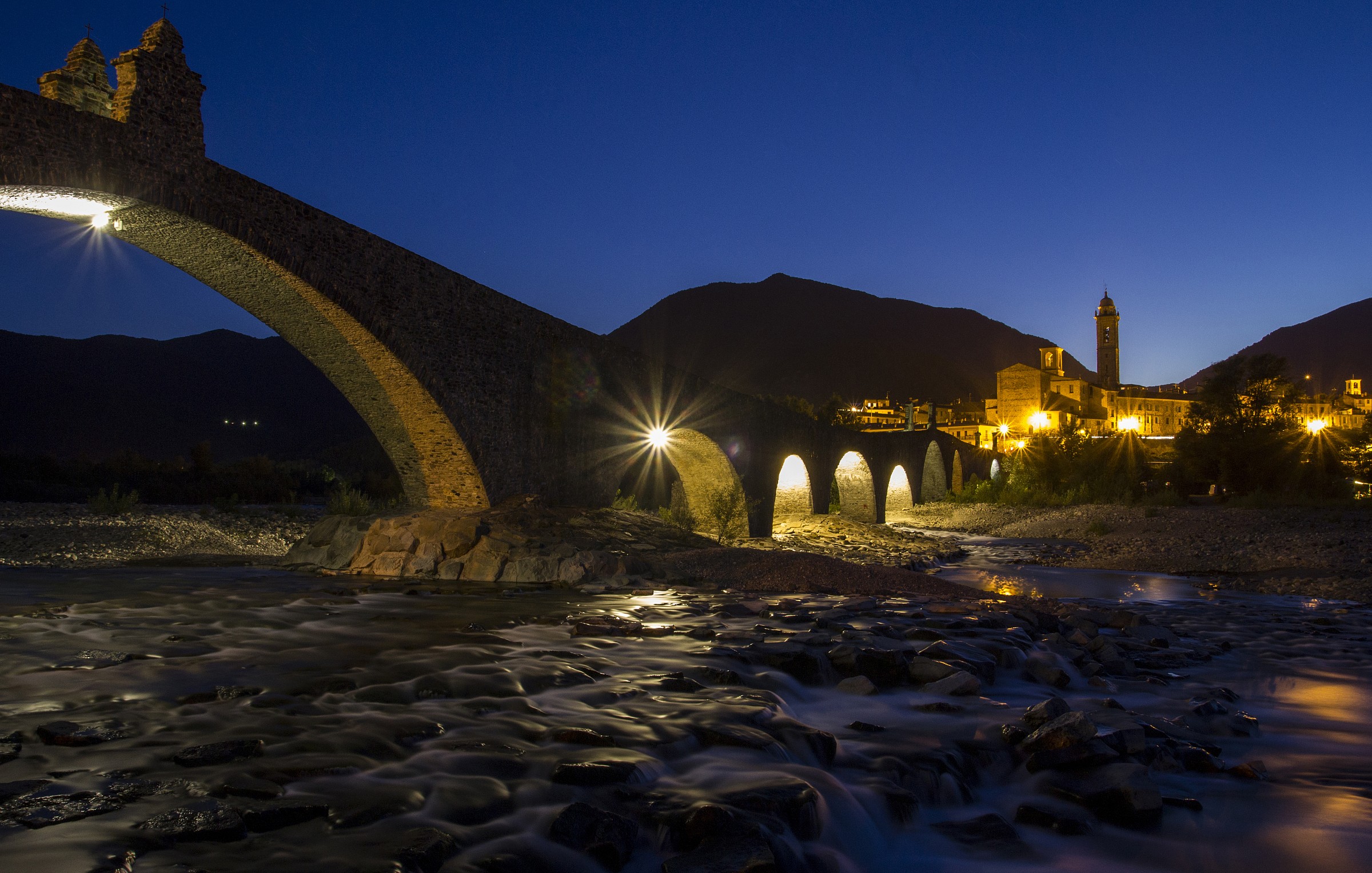 humpbacked bridge Bobbio