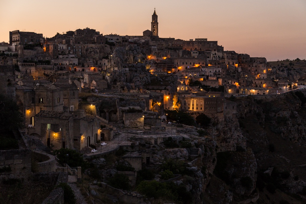 Matera by night