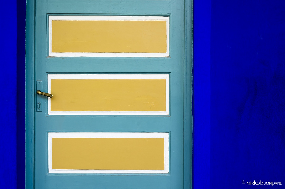 The colors of the Majorelle