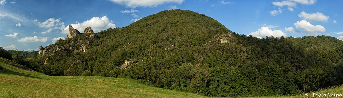 Panoramic Park rocks of Roccamalatina