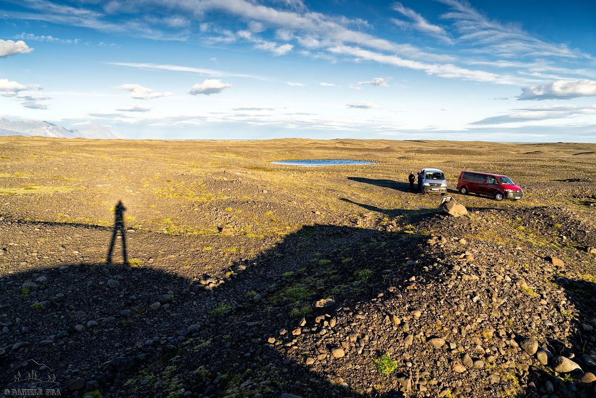 Ai piedi dell'Hoffellsjokull