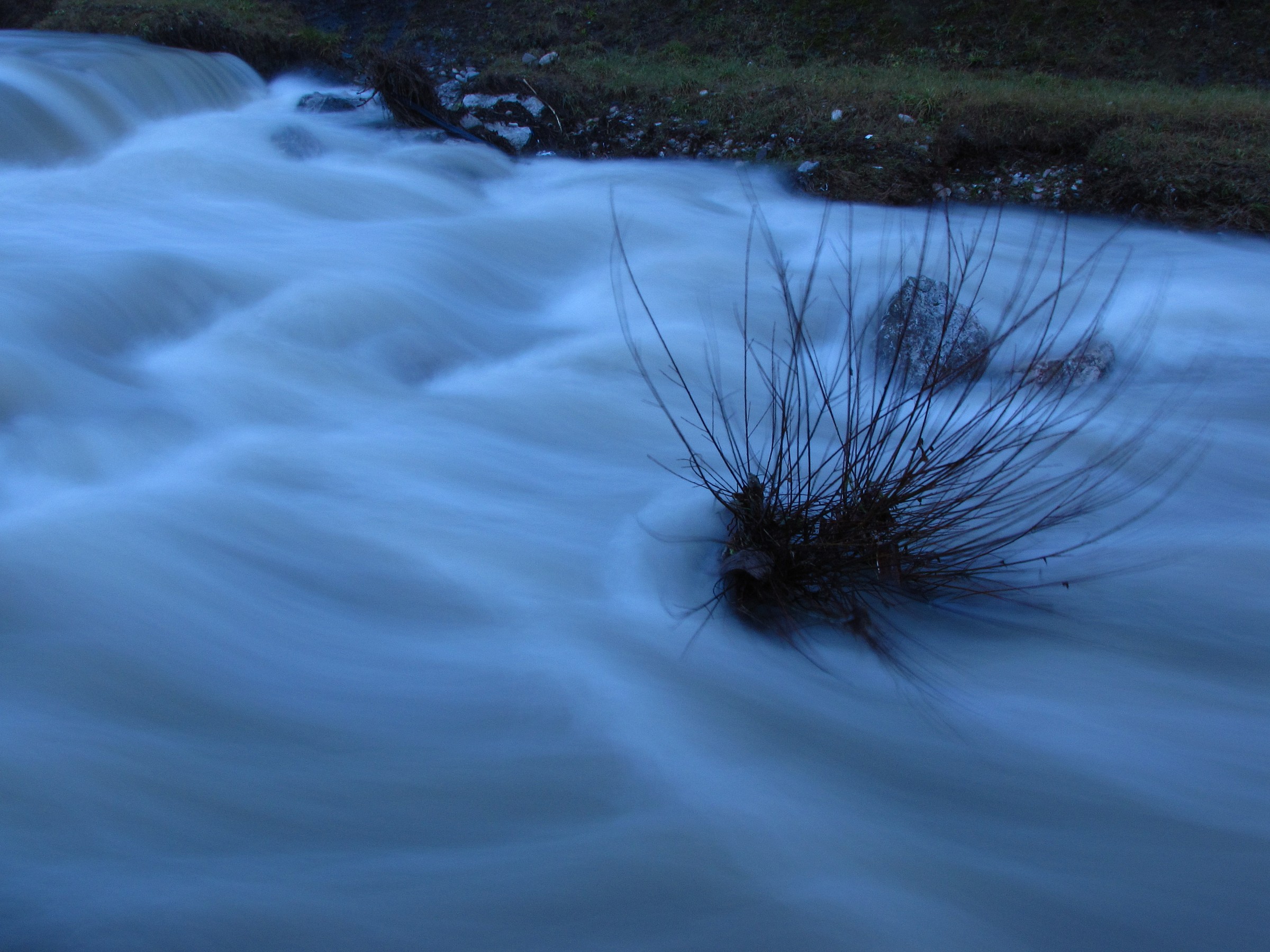 in mezzo alla corrente