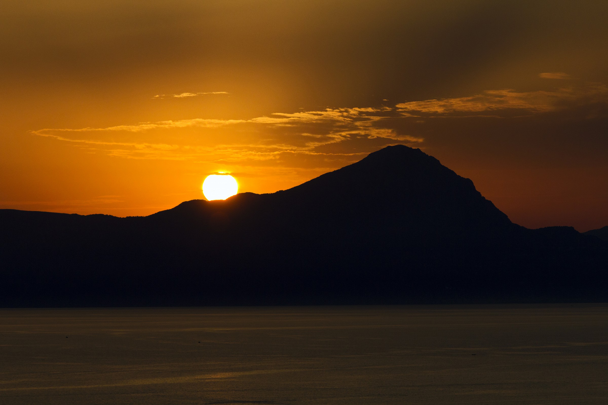 Sunset on Maratea (Basilicata)