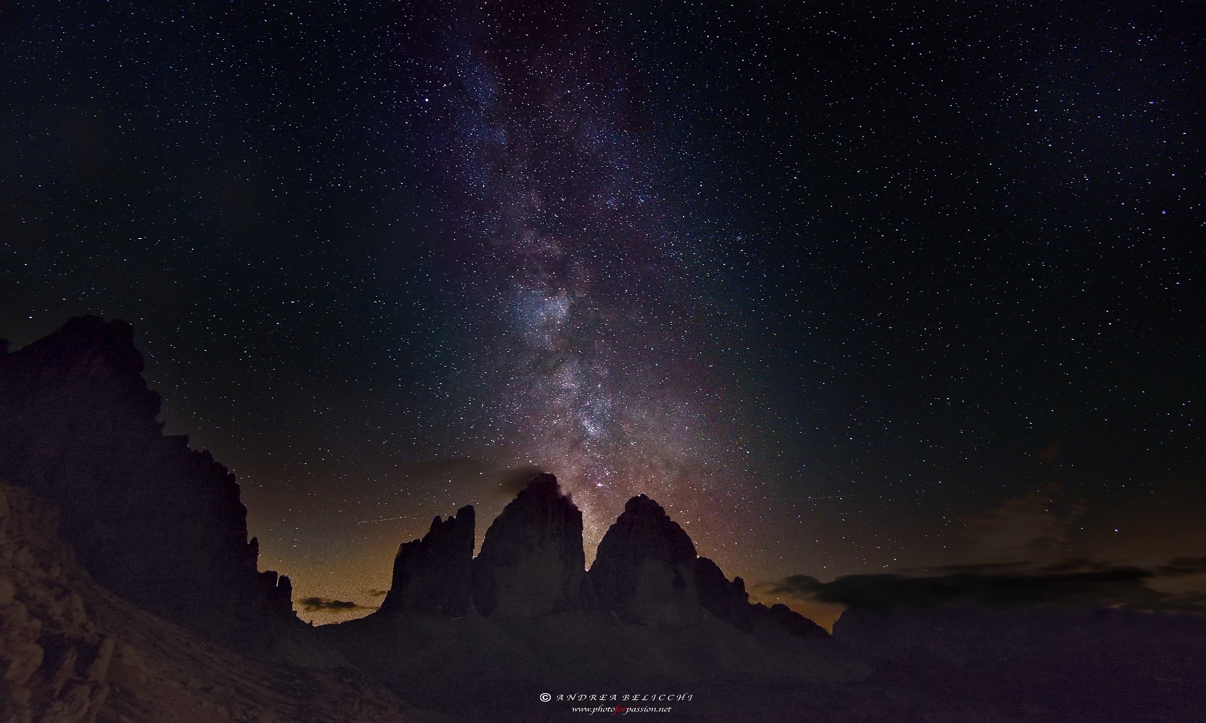 Lavaredo Milk Way