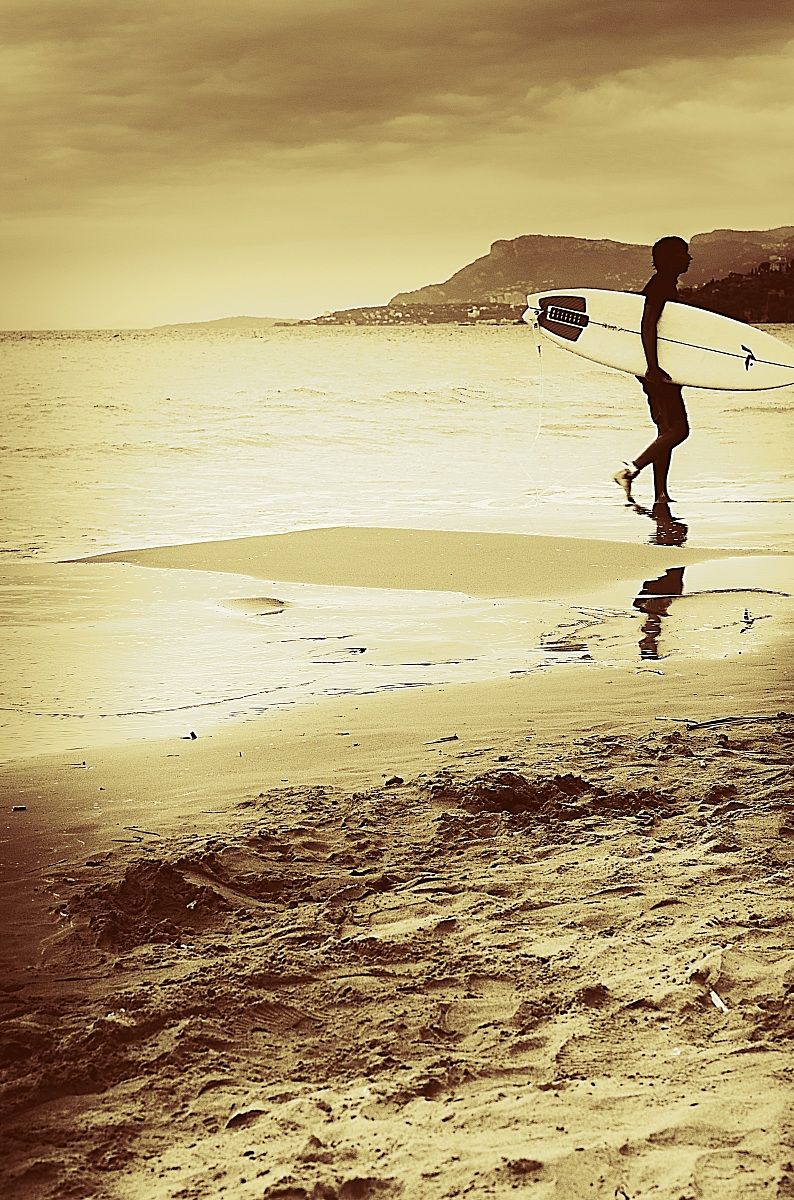 End of surfing session