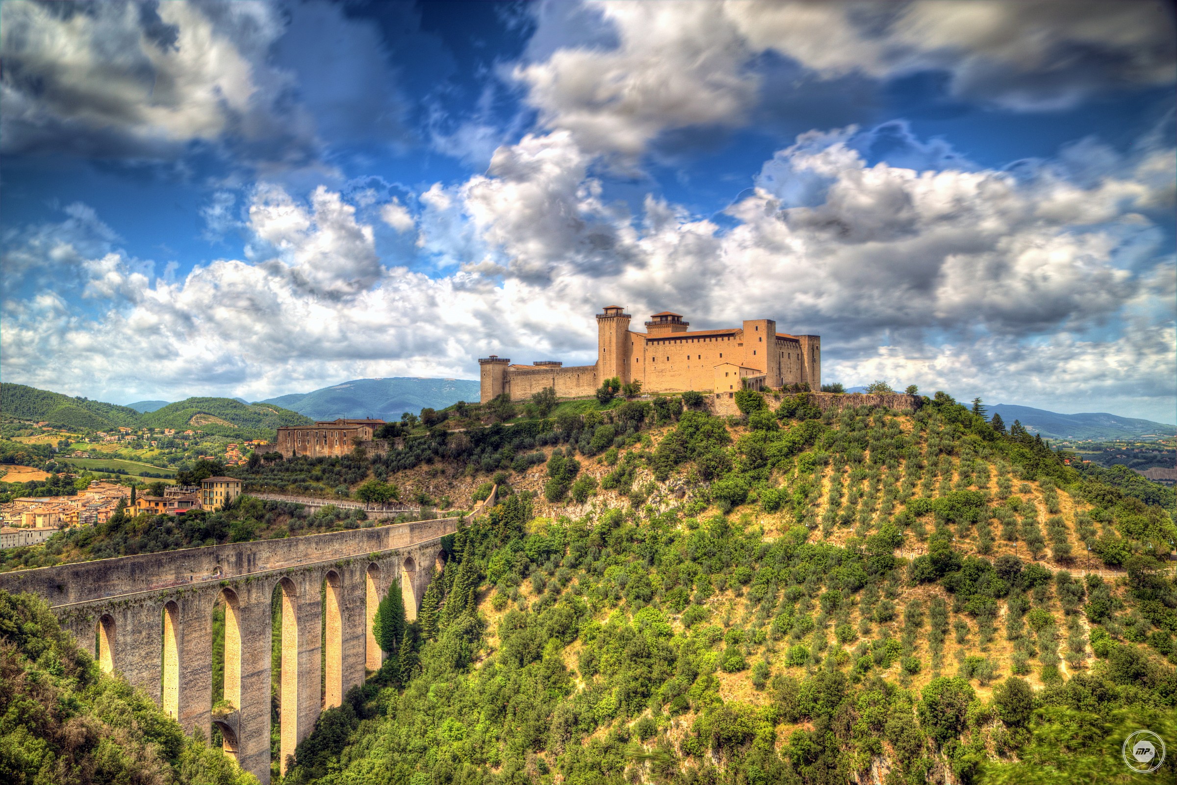 Ducts and fortress Spoleto