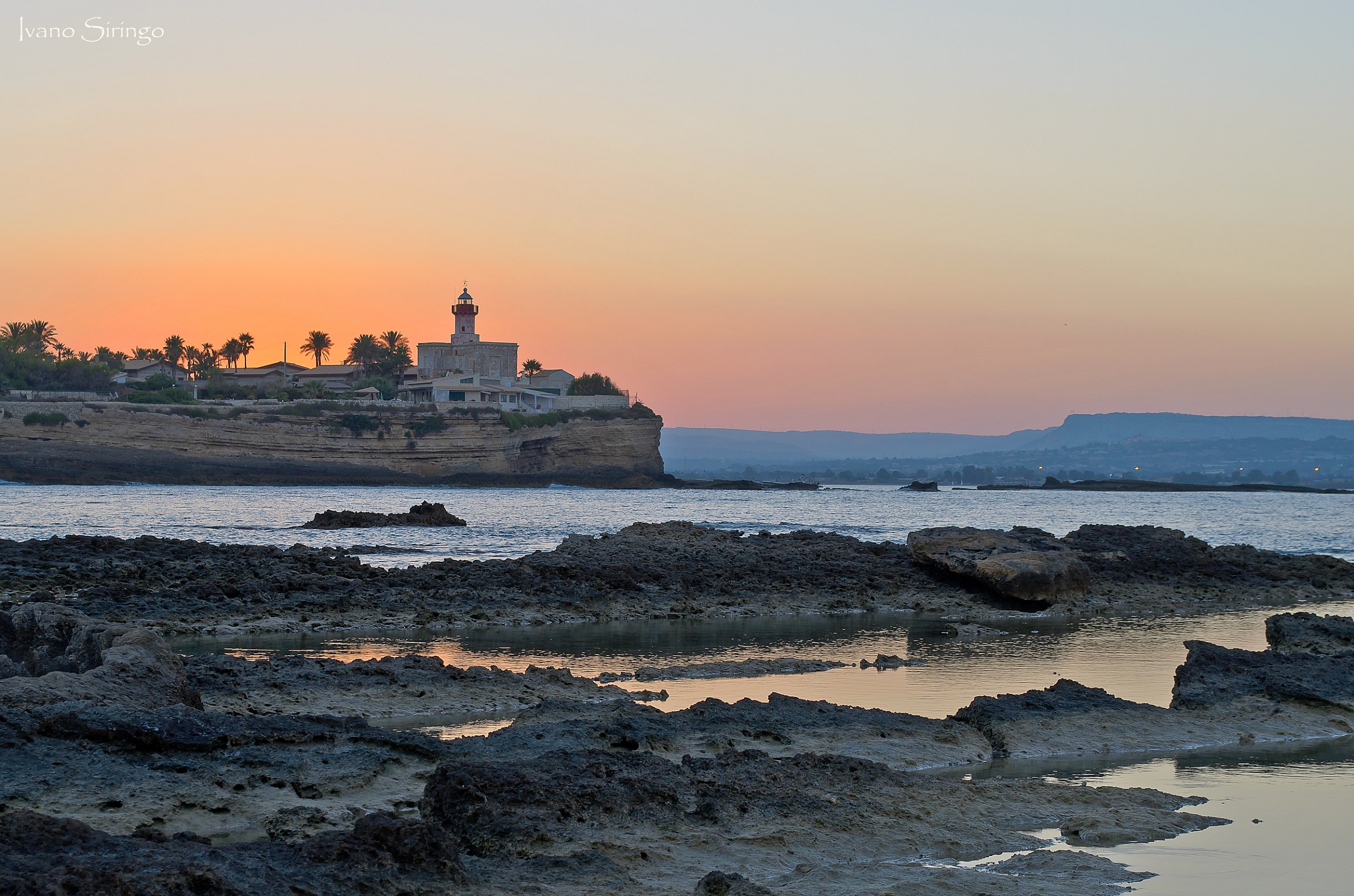 Lighthouse Sunset on the Island