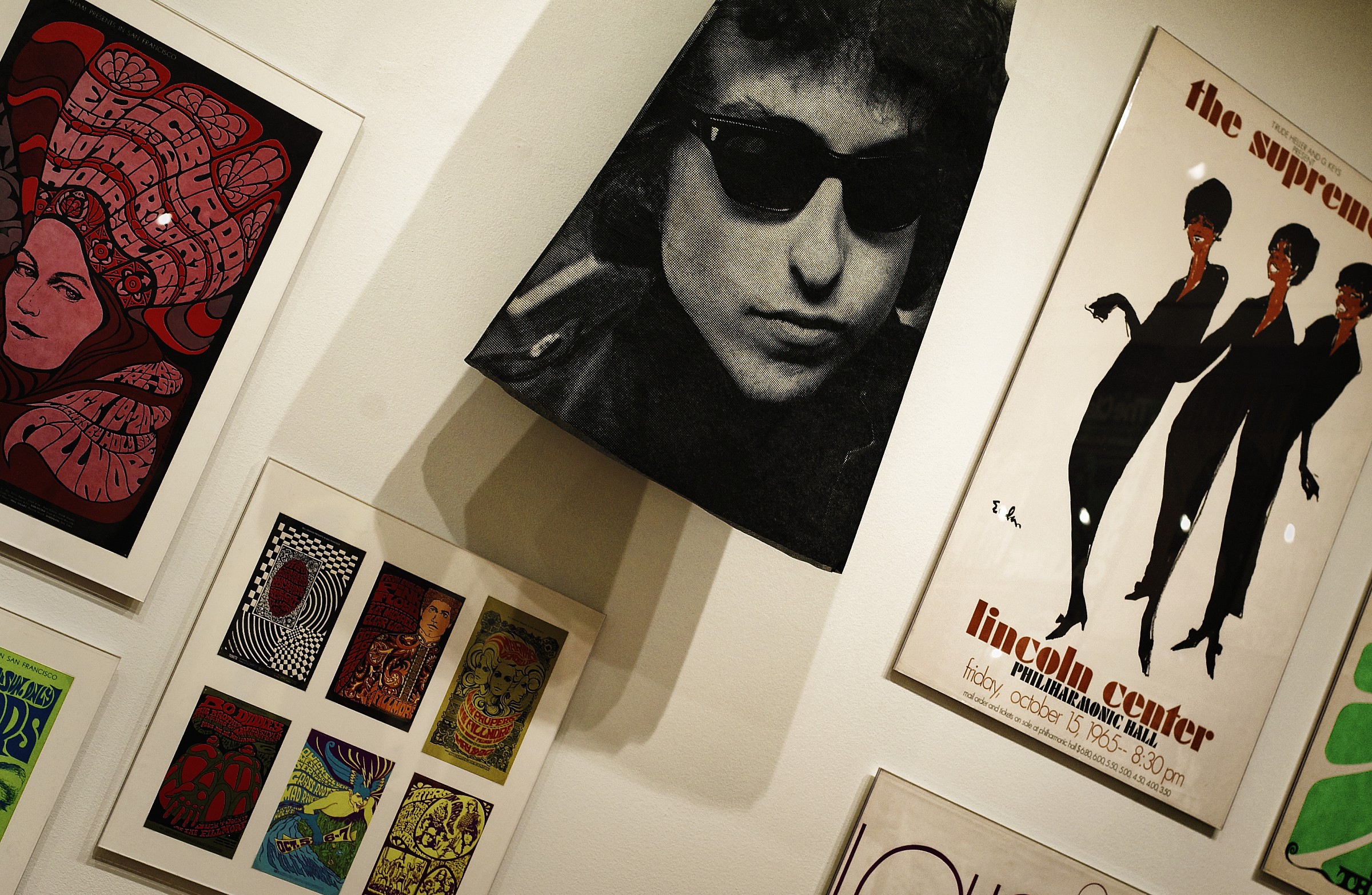 B.Dylan on the wall.