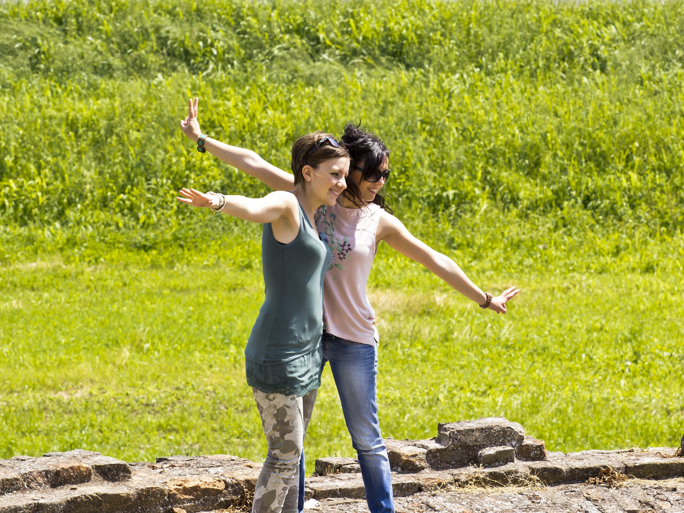 Friends on the walls