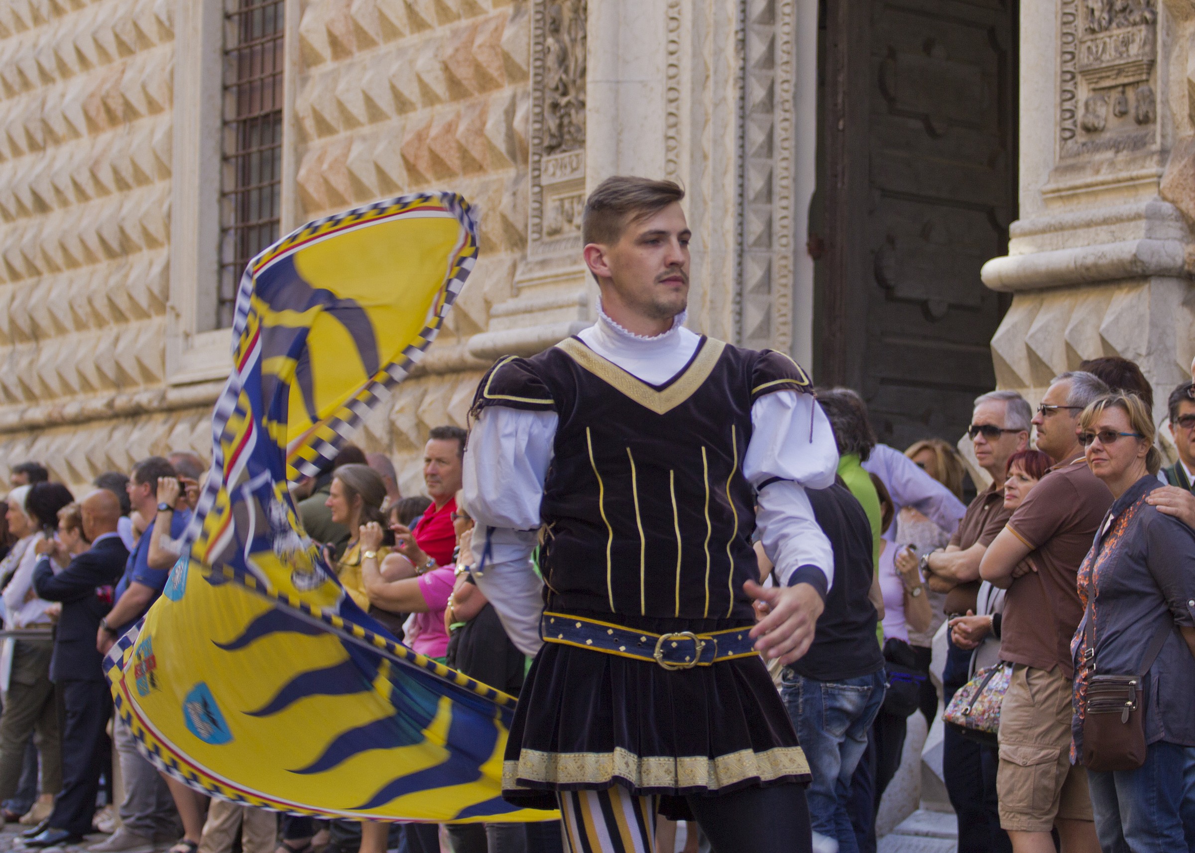 Flag-waver of the Palio