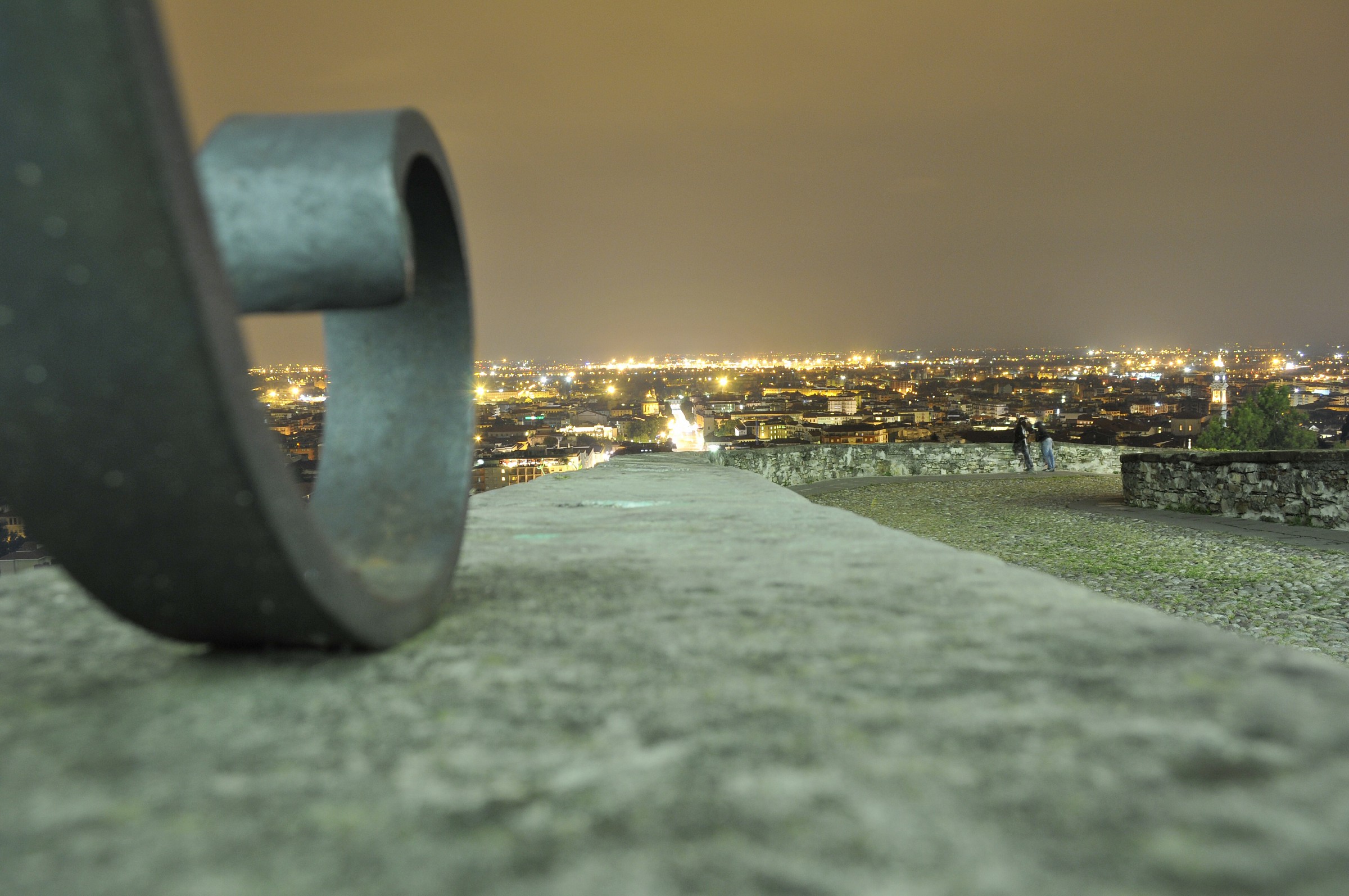 Bergamo upper city ..