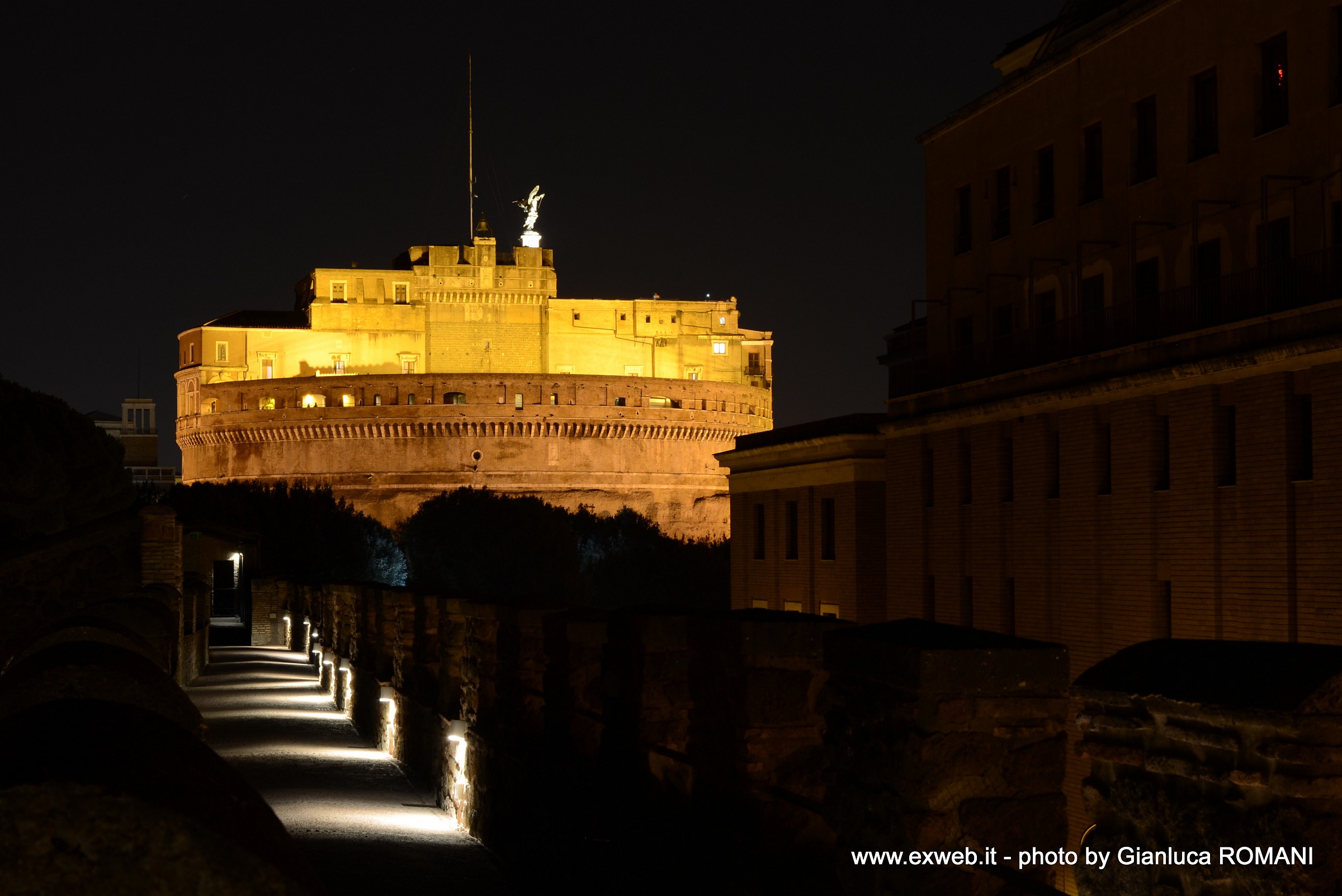 passetto verso castel Sant'Angelo
