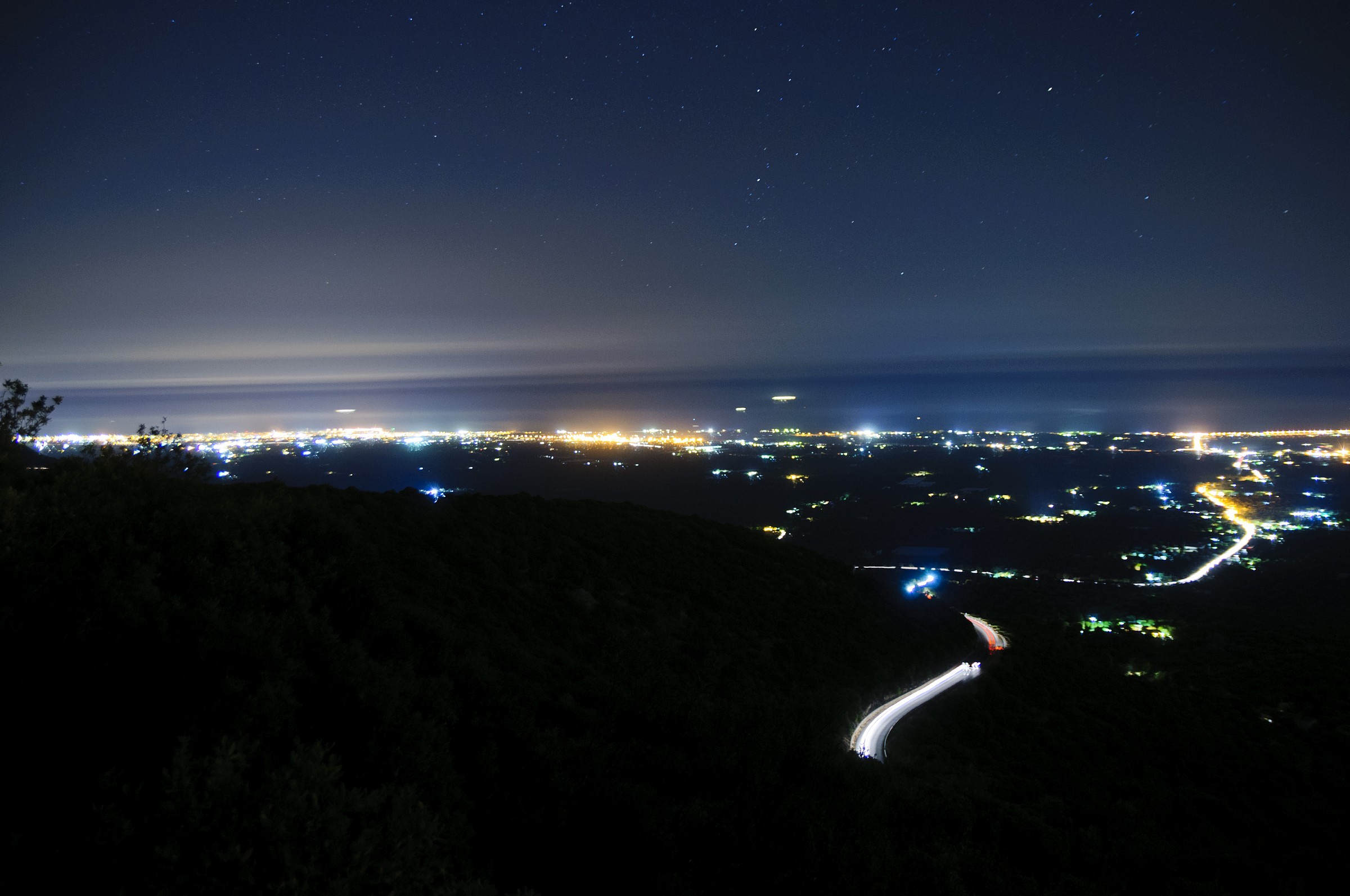 panorama notturno