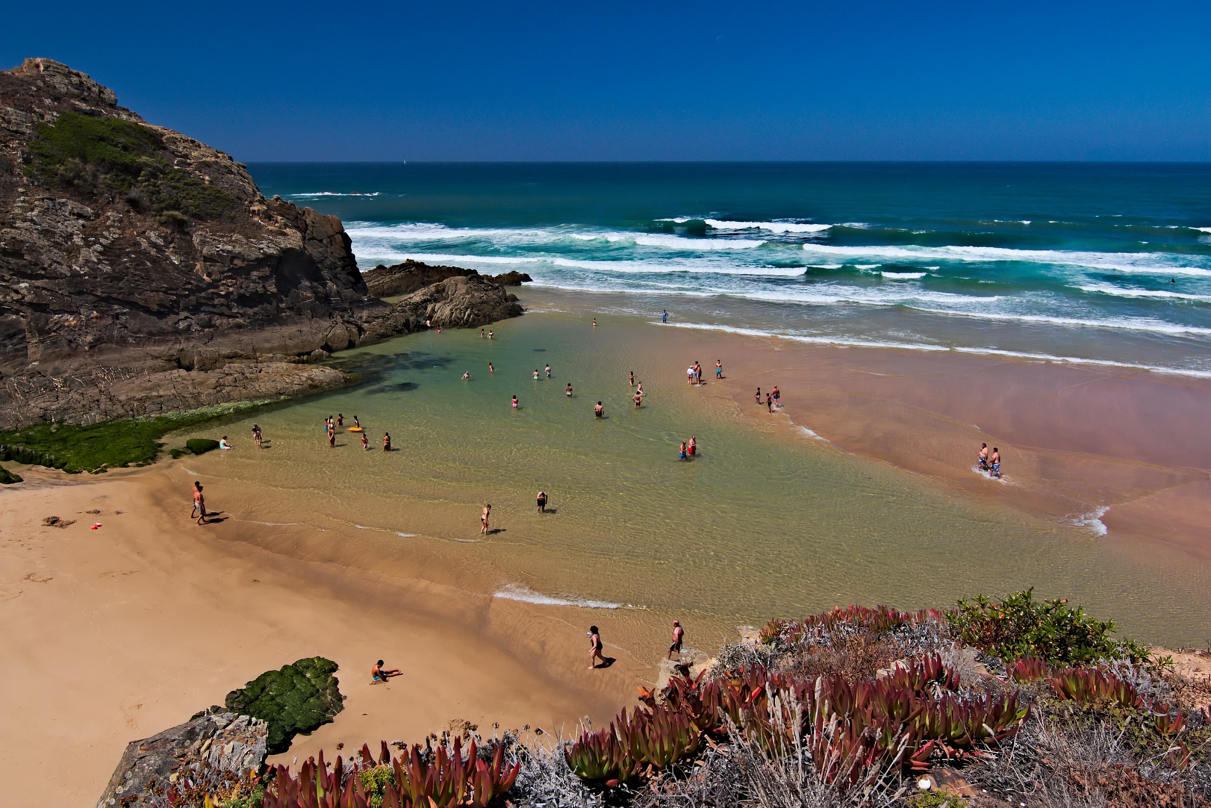 Aljazur...tutti nella piscina naturale!